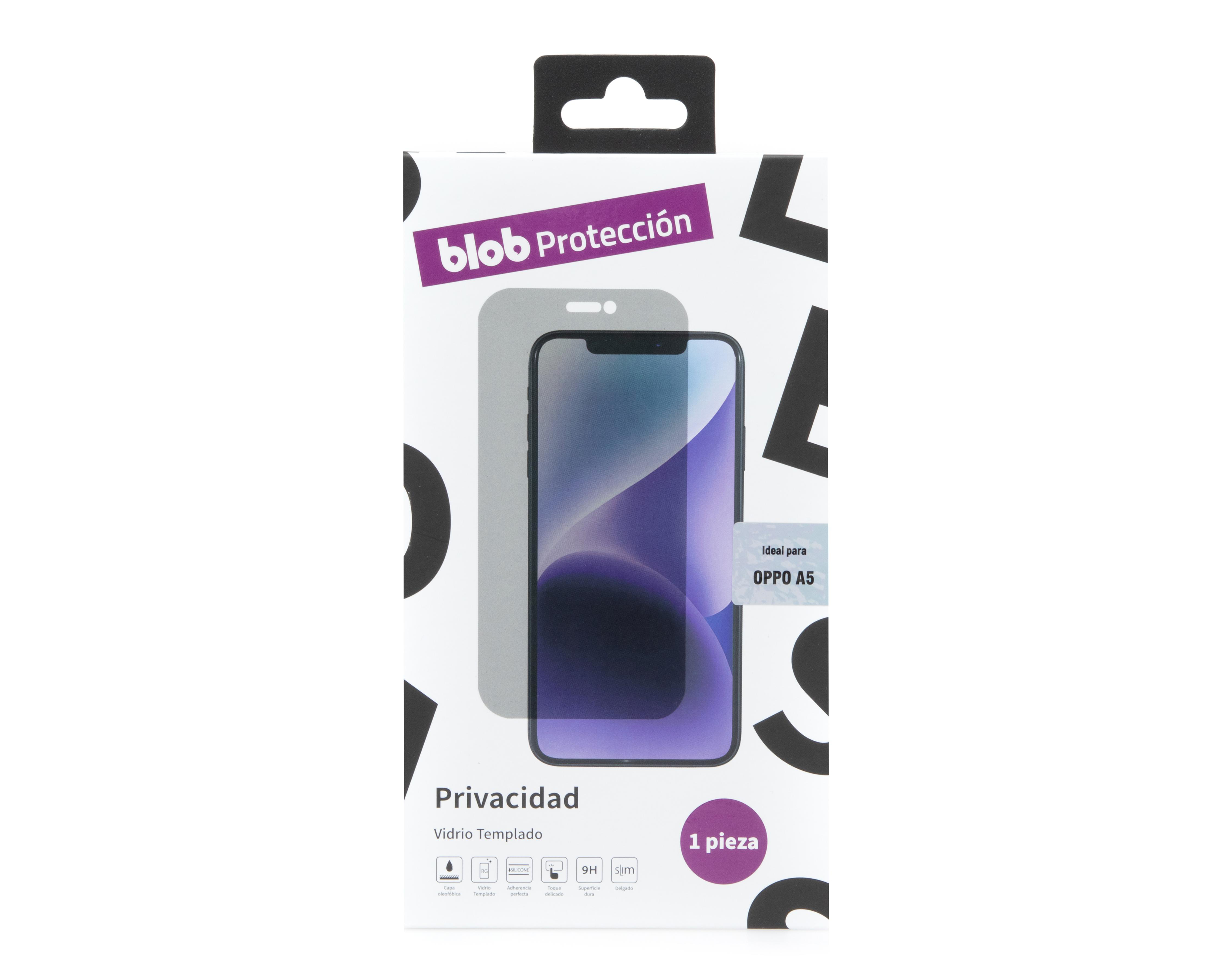 Foto 1 | Protector de Pantalla de Vidrio Templado Blob para OPPO A5