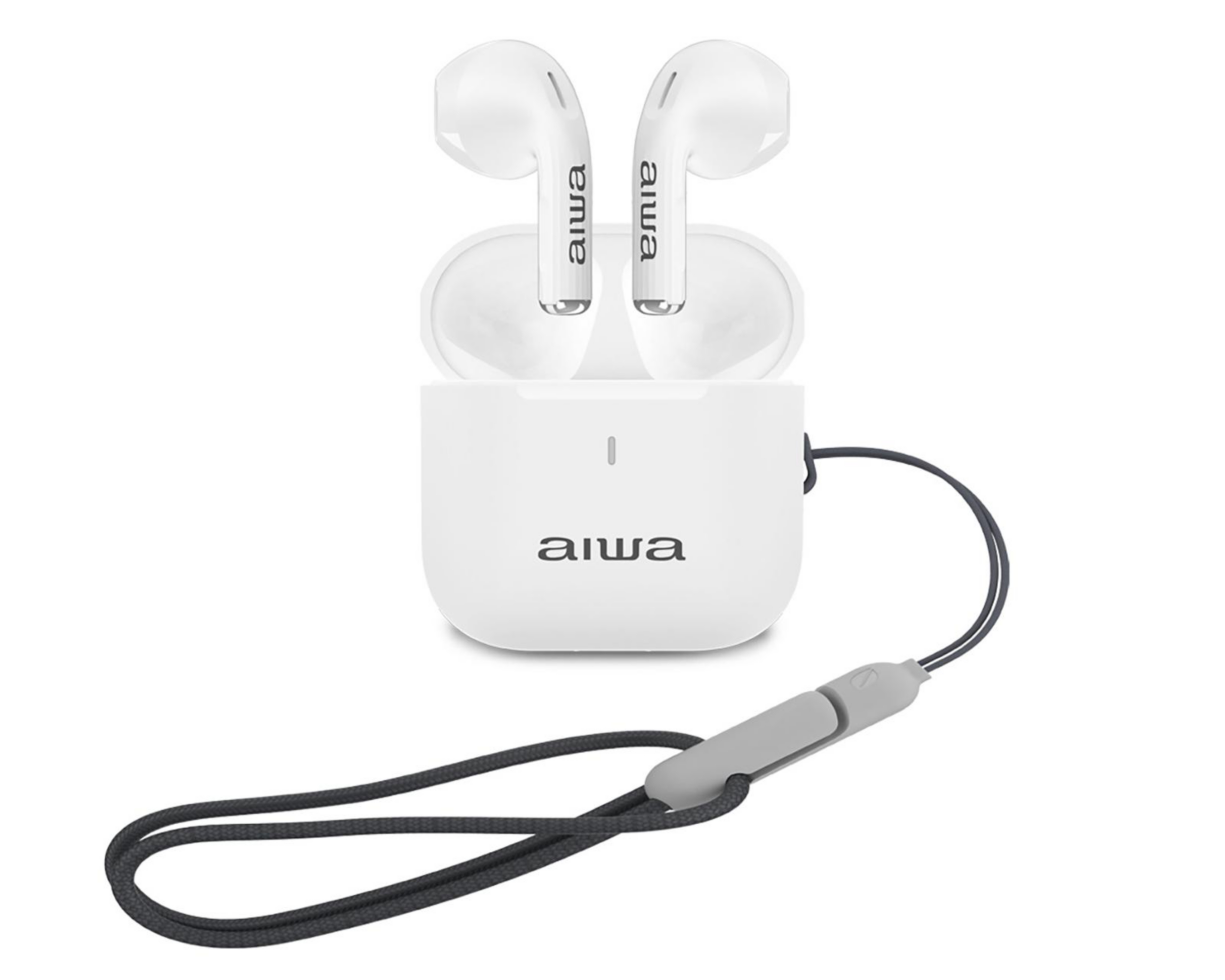Audífonos True Wireless Aiwa AWTWSG100W Resistentes al Agua