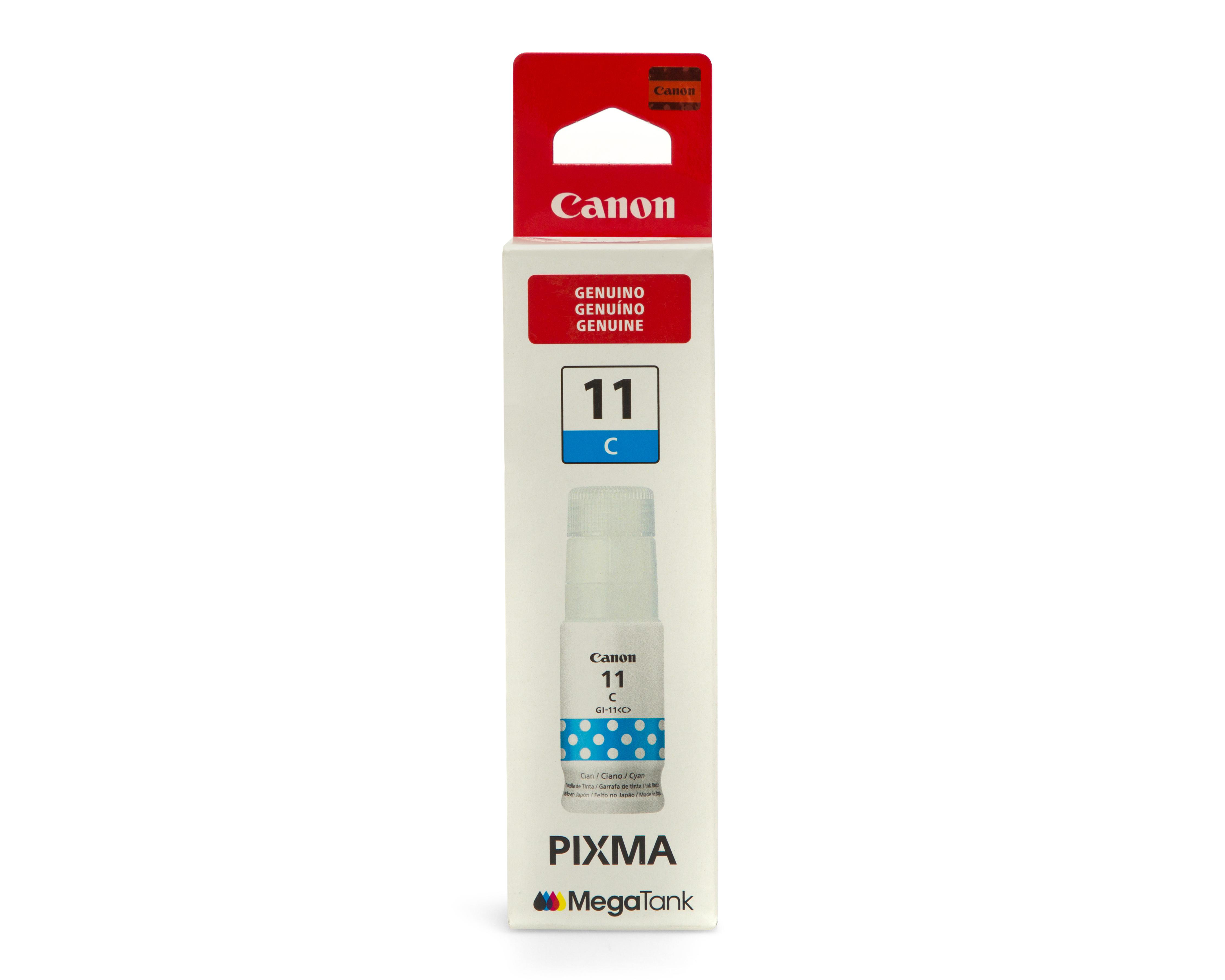 Foto 2 pulgar | Botella de Tinta Canon GI-11C Cian