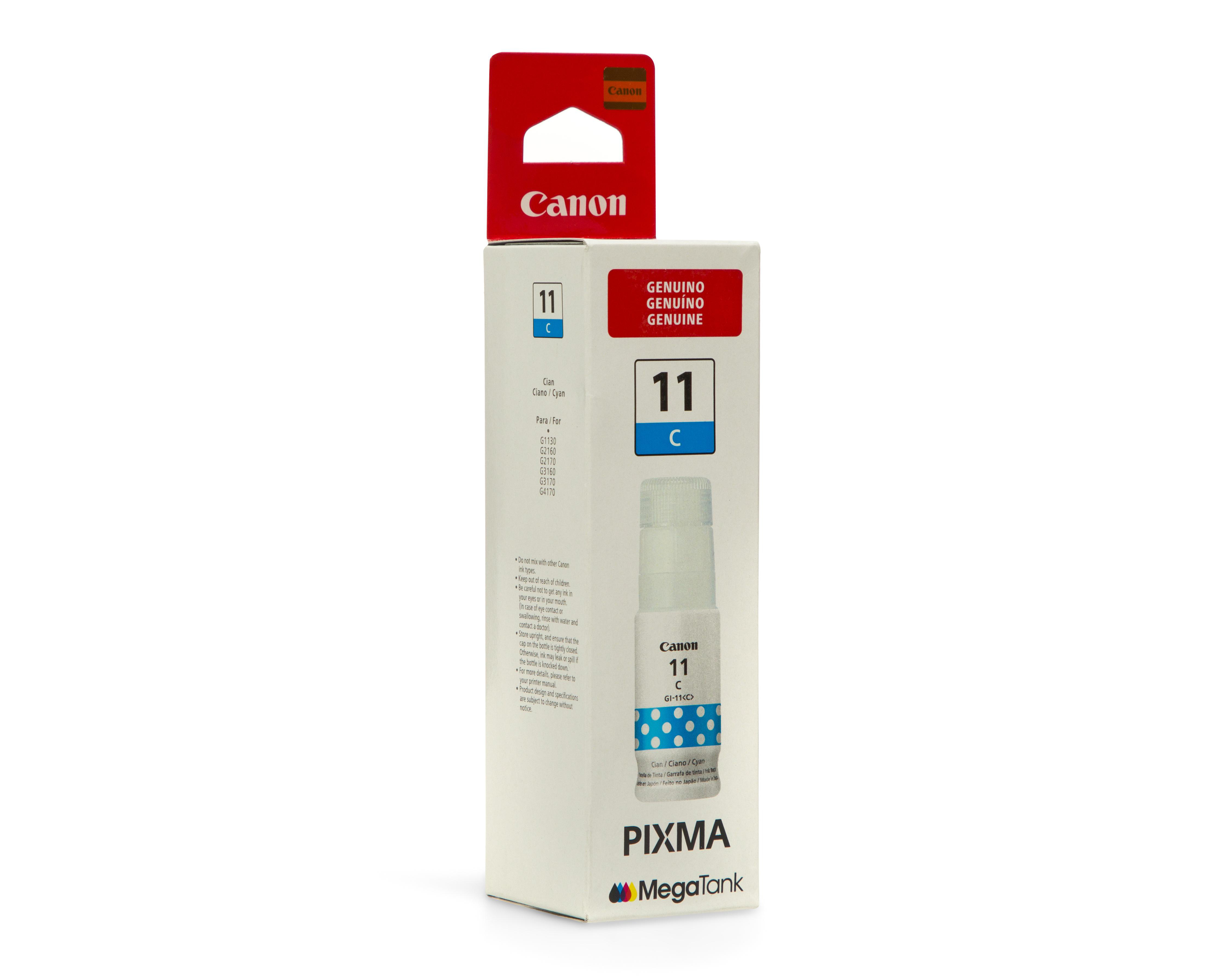 Foto 2 | Botella de Tinta Canon GI-11C Cian