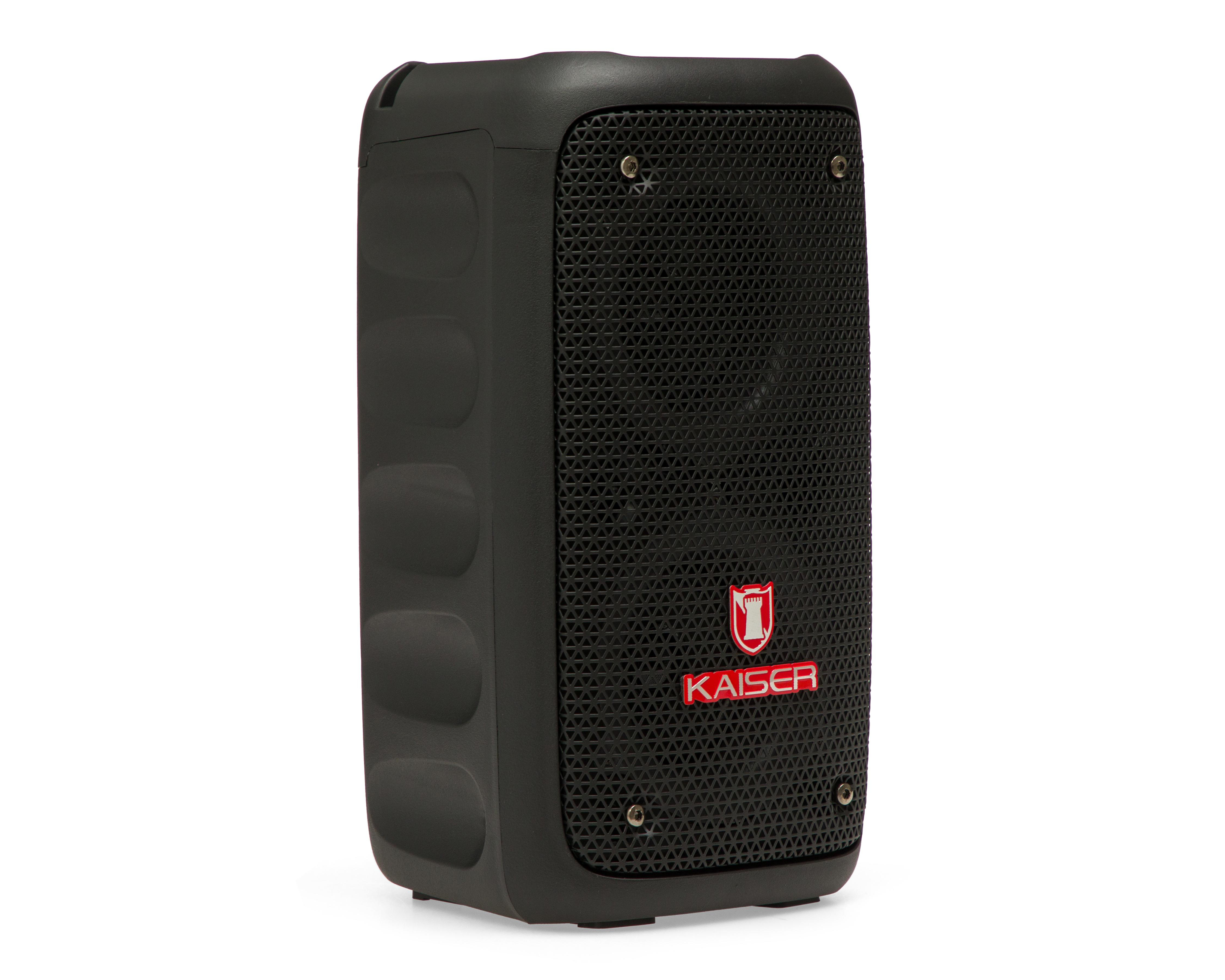 Bocina Bluetooth Kaiser KSW-5003 10 W con Luces Led