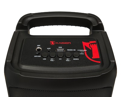 Foto 5 | Bocina Bluetooth Kaiser KSW-7002 8 W con Luces Led