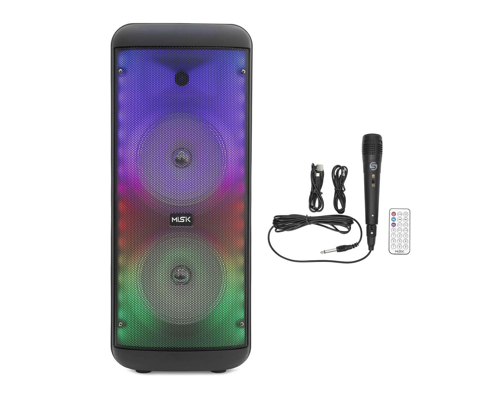 Foto 1 | Bocina Bluetooth Portátil MB2218 con Luces