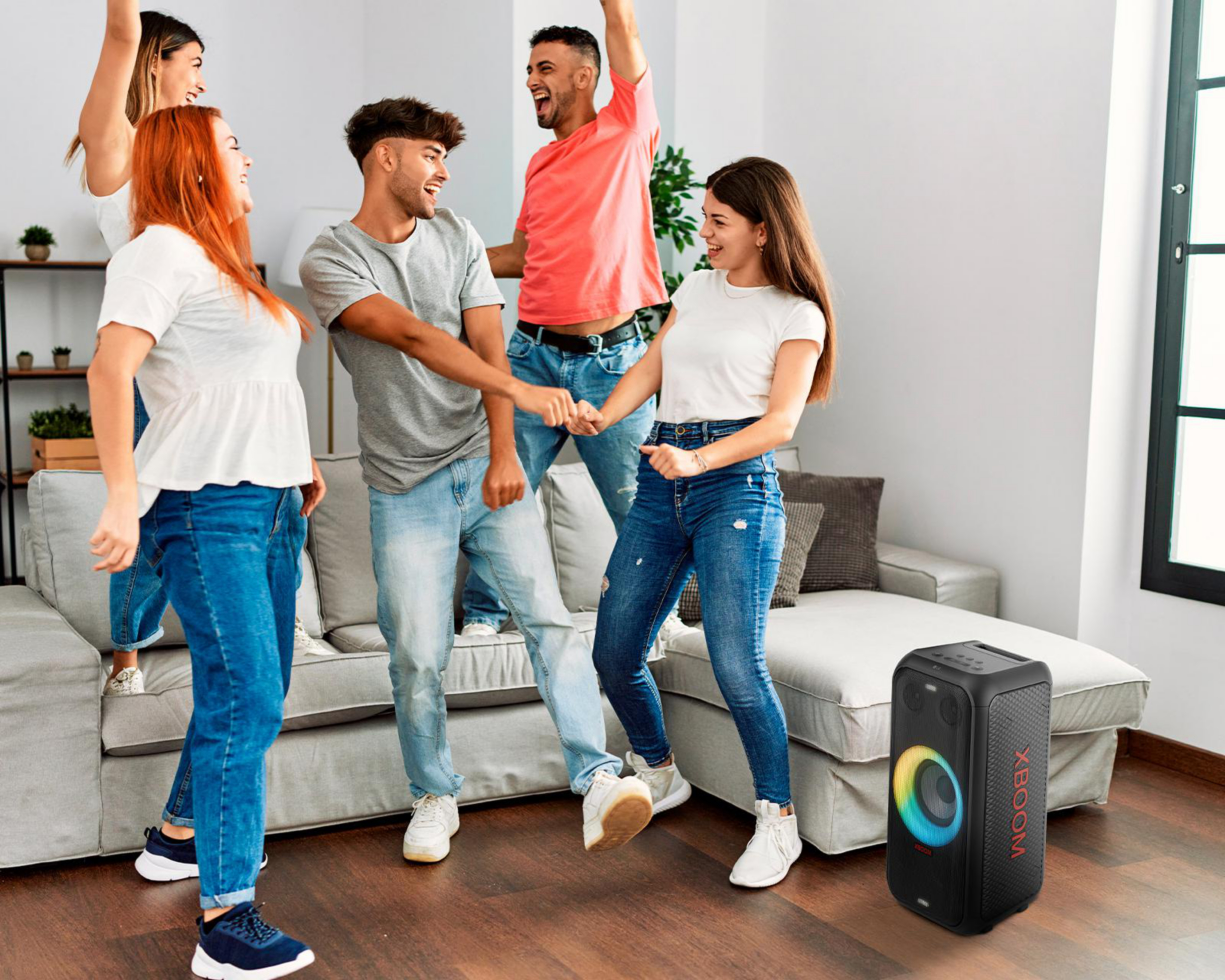 Foto 6 pulgar | Bocina Bluetooth LG XL5T 200 W Resistente al Agua