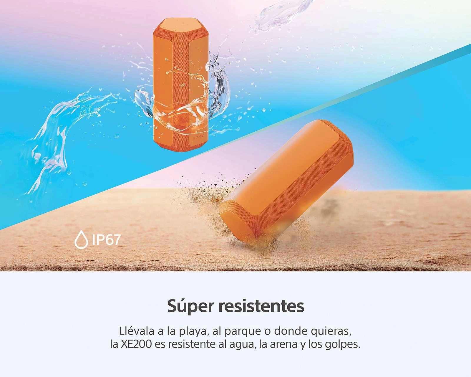 Foto 5 pulgar | Bocina Bluetooth Portátil Sony SRS-XE200BCLA Resistente al Agua