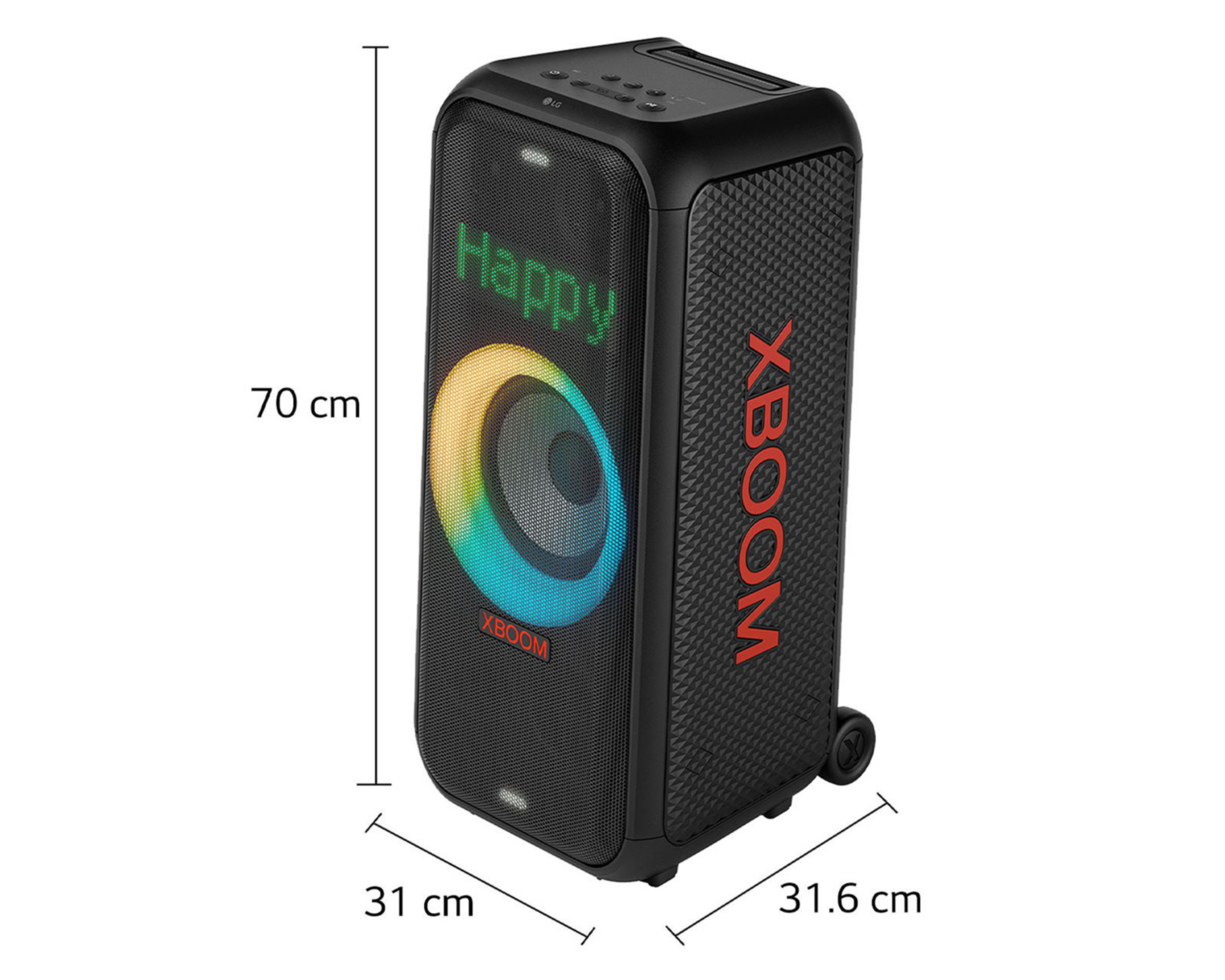 Foto 7 pulgar | Bocina Bluetooth LG XL7T 250 W Resistente al Agua