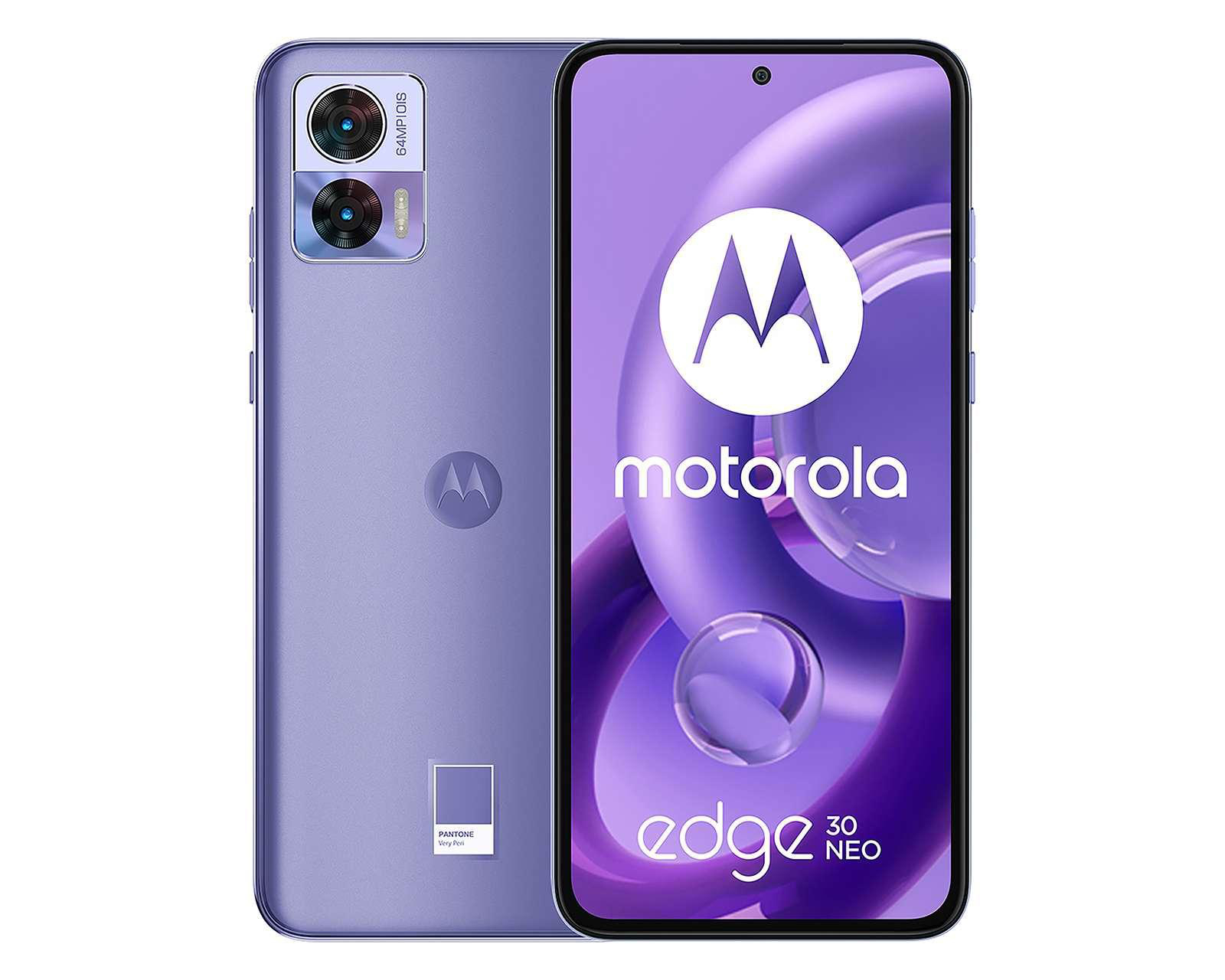 Foto 2 pulgar | Telcel Motorola Moto Edge 30 Neo 128 GB Morado