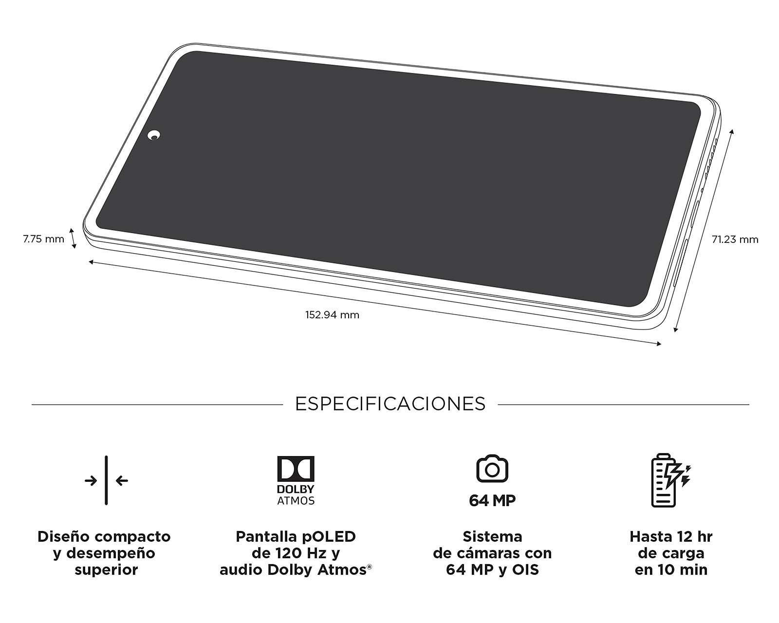 Foto 8 | Telcel Motorola Moto Edge 30 Neo 128 GB Morado