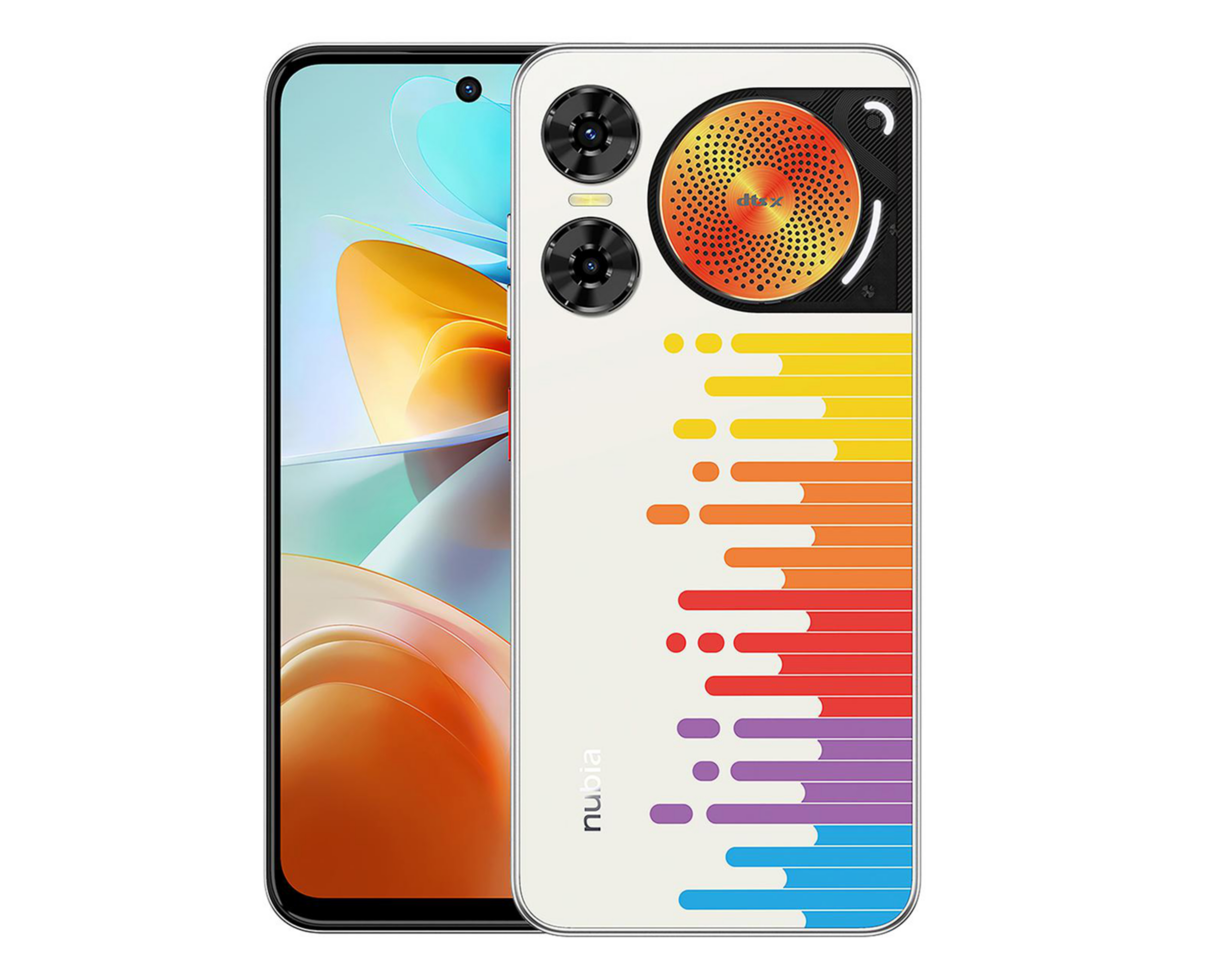 Foto 1 | Celular Nubia Music 2 Liberado 256 GB Blanco