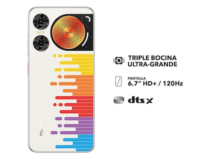 Foto 7 | Celular Nubia Music 2 Liberado 256 GB Blanco