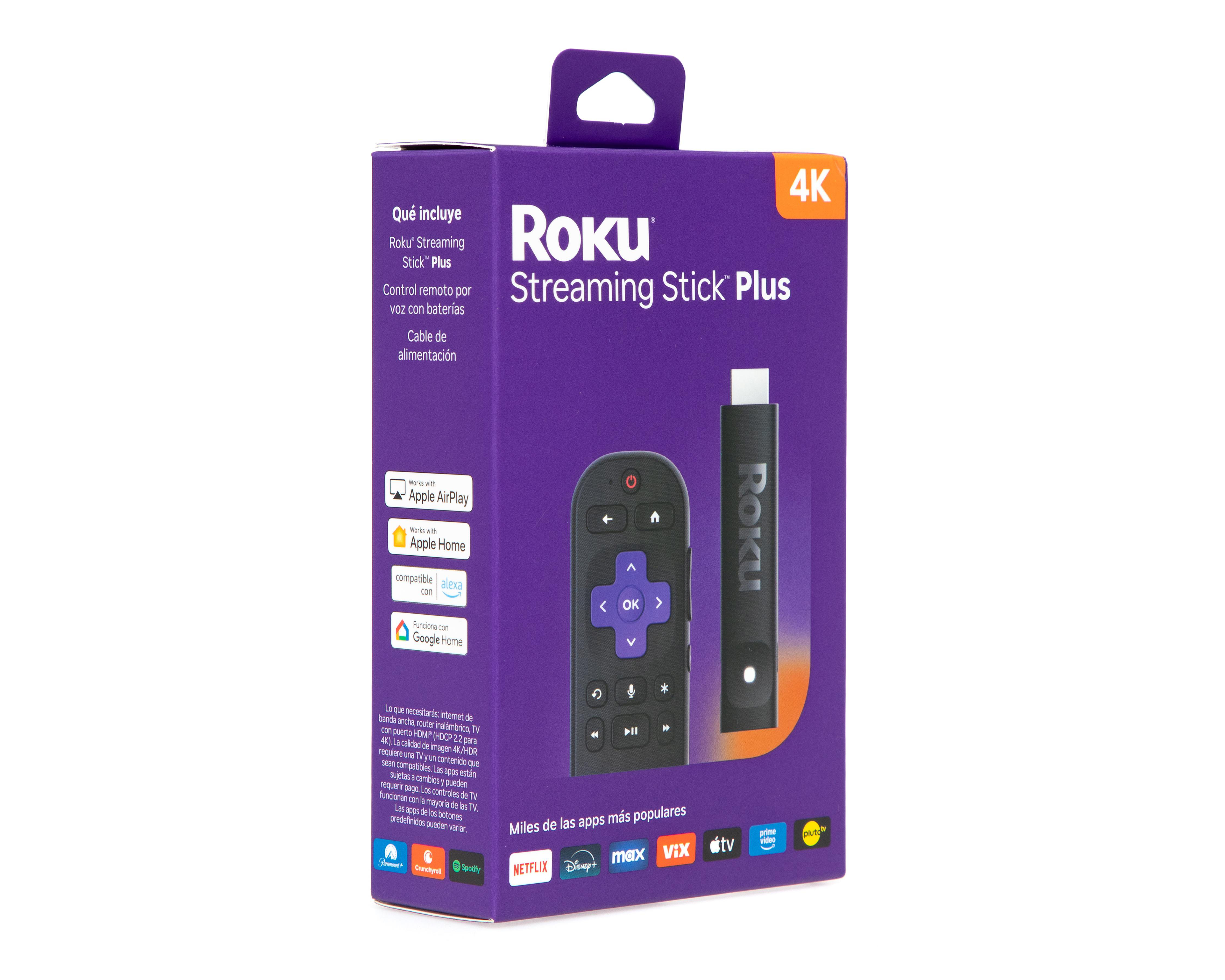 Foto 2 pulgar | Roku Streaming Stick Plus 4K con Control con Comando de Voz
