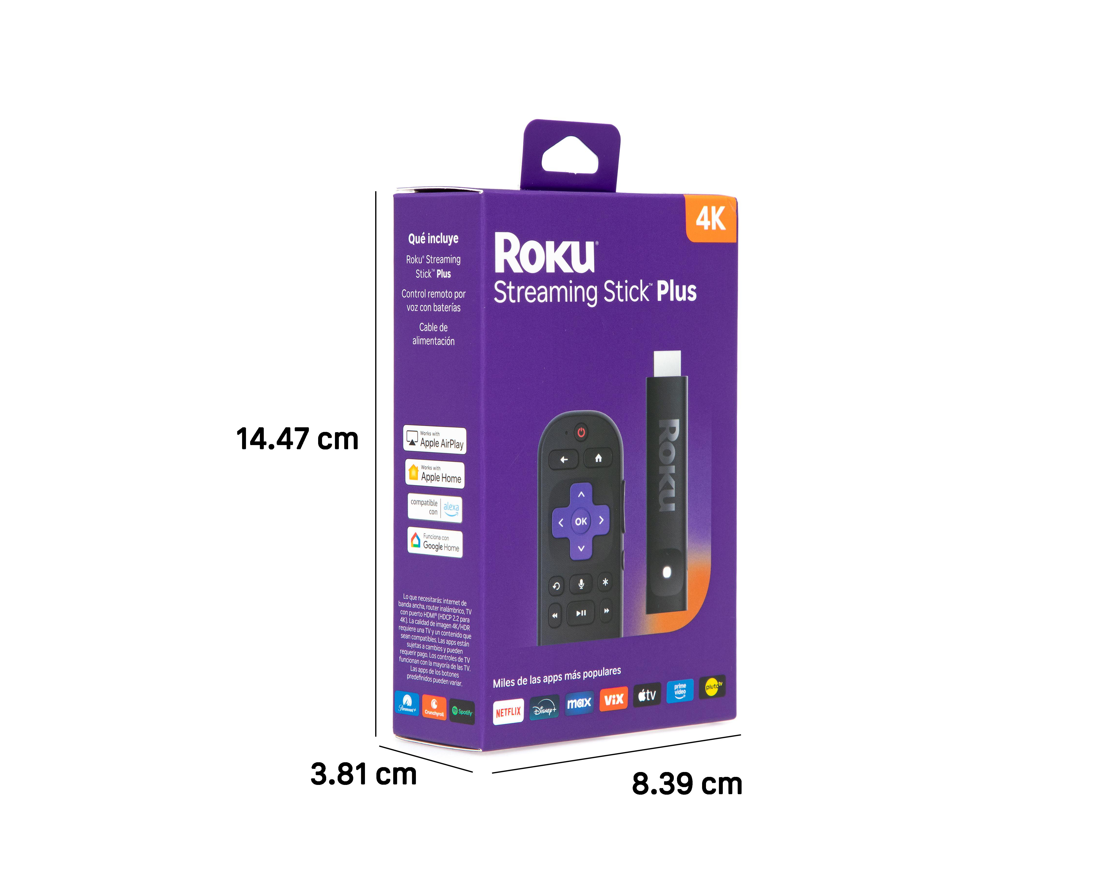 Foto 7 pulgar | Roku Streaming Stick Plus 4K con Control con Comando de Voz