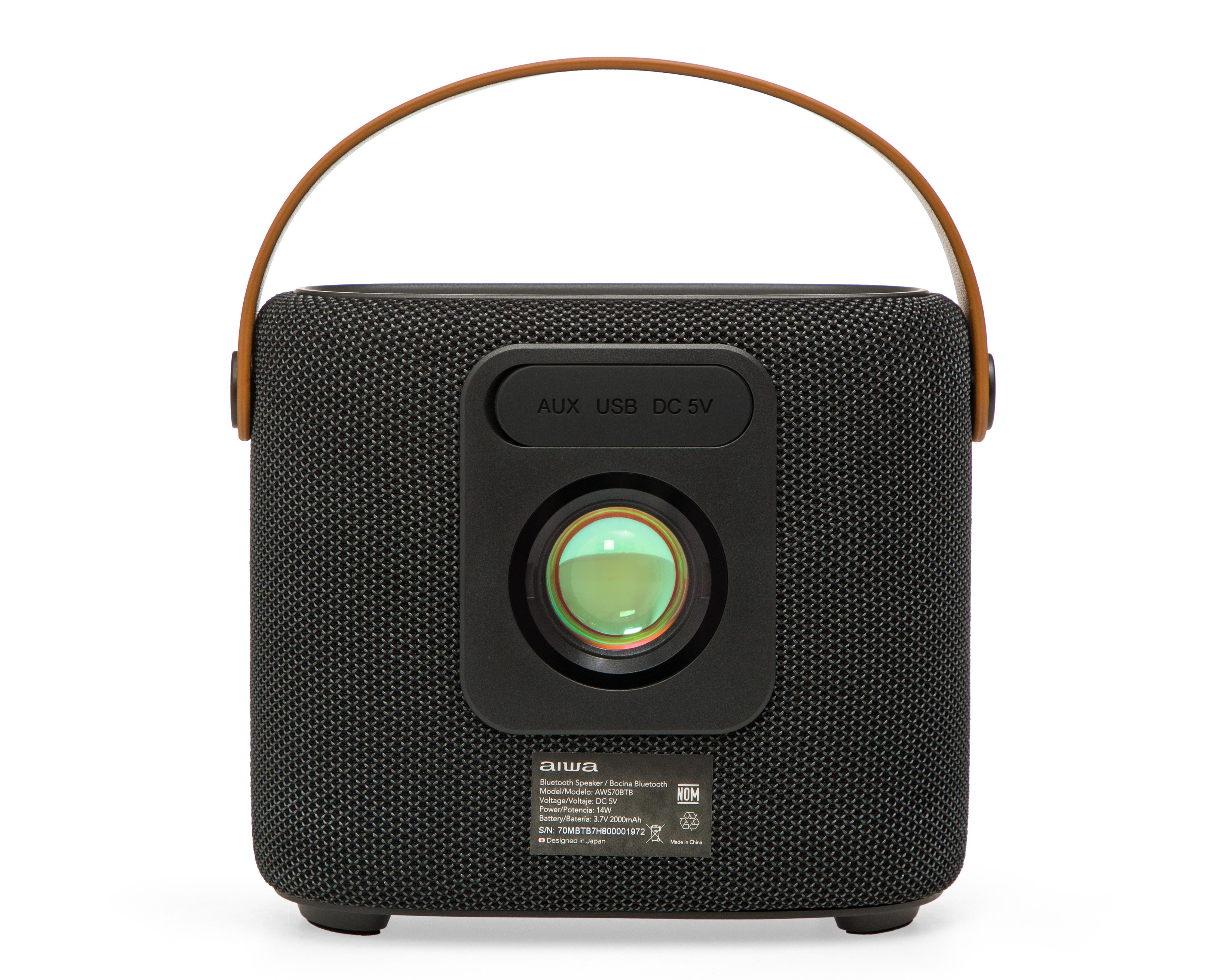 Foto 5 pulgar | Bocina Bluetooth Aiwa AWS70BTB 7 W Portátil