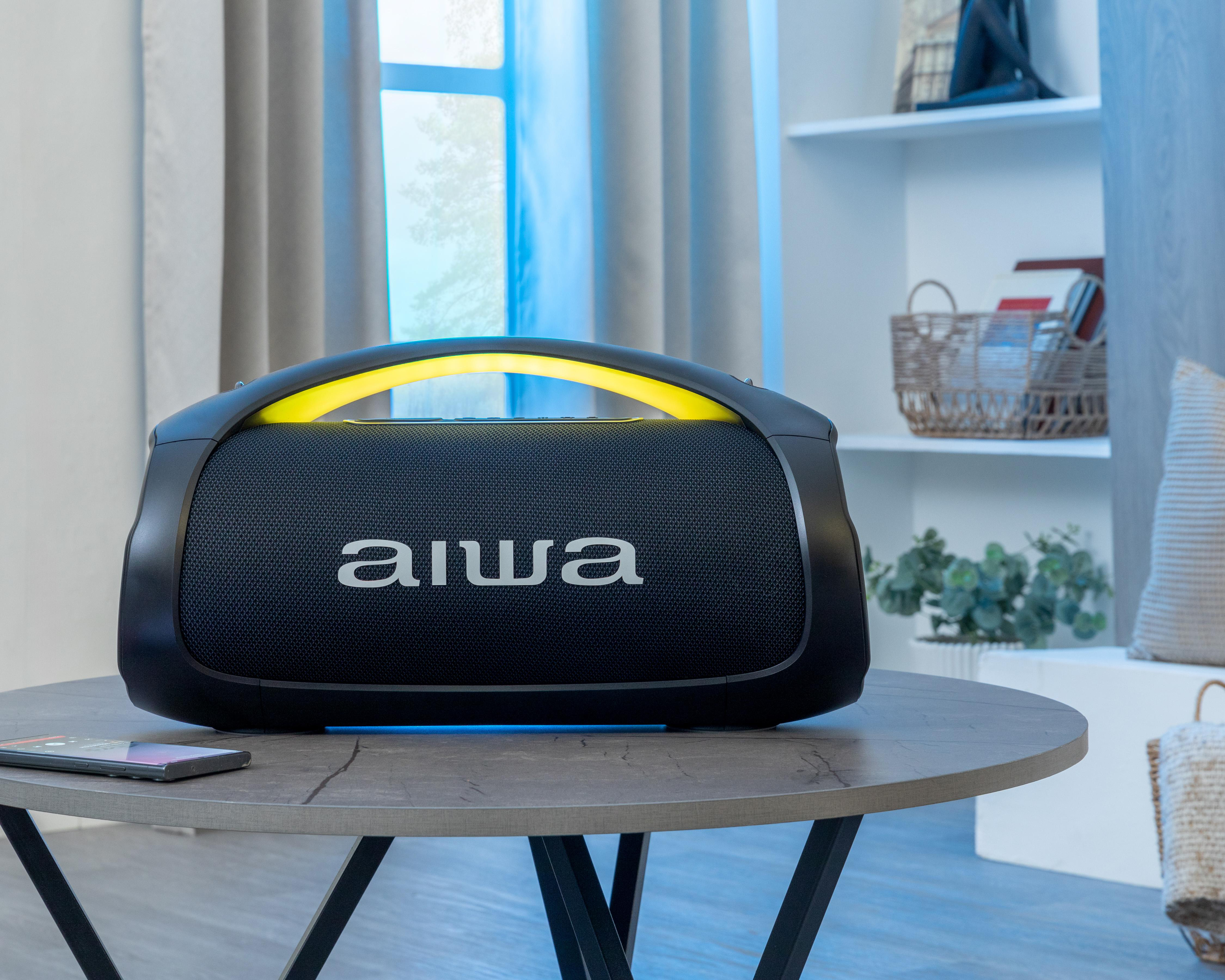 Foto 8 pulgar | Bocina Bluetooth Aiwa AWS544BT 110 W con Luces LED