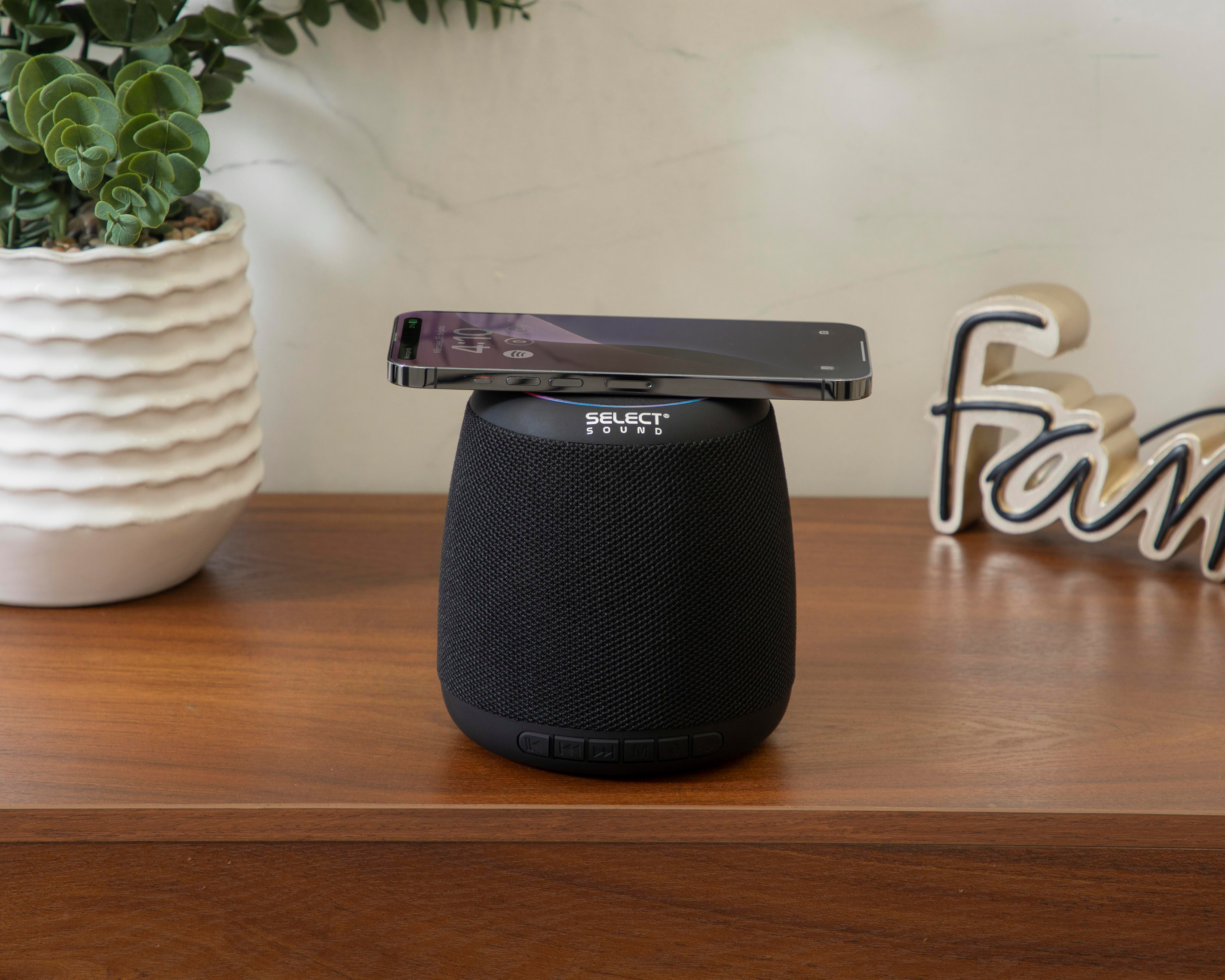 Foto 7 pulgar | Bocina Bluetooth Select Sound BT1200 con Carga Inalámbrica