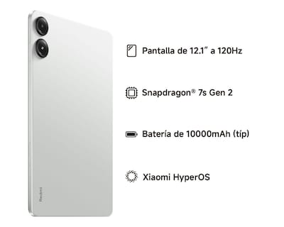 Foto 7 | Tablet Xiaomi Redmi Pad Pro N83 12.1 Pulgadas 256 GB 8 GB RAM