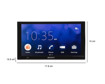 Foto 7 | Autoestéreo Sony KIT XAV-1600 Bluetooth de 6.75 Pulgadas con Bocinas