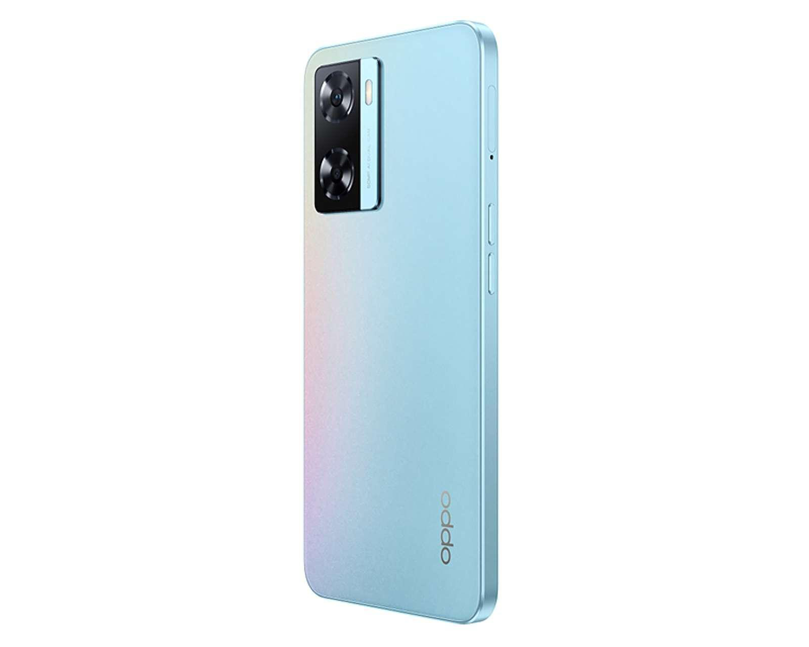 Foto 4 pulgar | Movistar OPPO A77 128 GB Azul