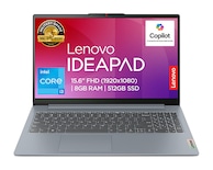 Laptop Lenovo IdeaPad Slim 3 15.6 Pulgadas Windows 11 Intel Core i3 8 GB RAM 512 GB SSD Azul