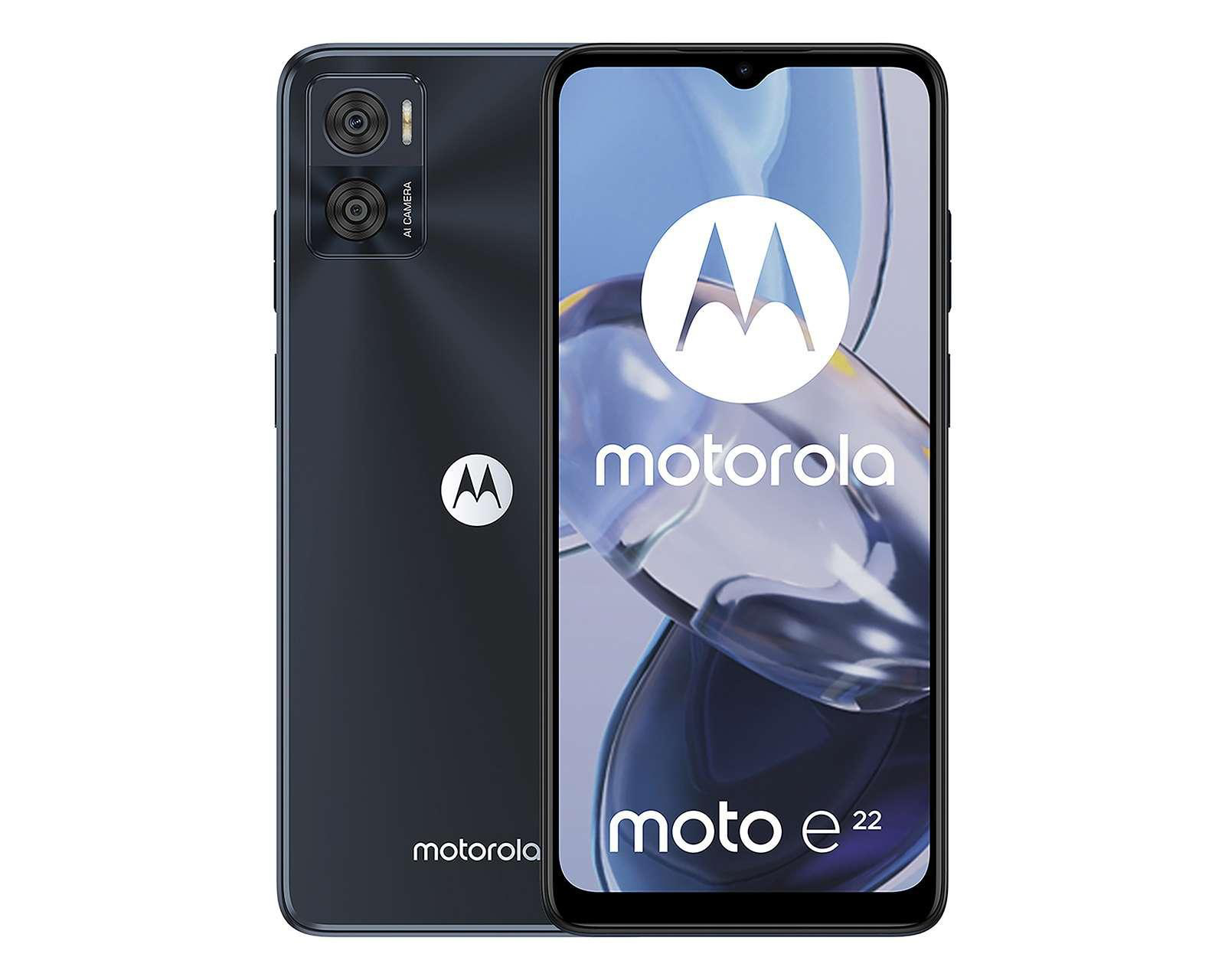 Celular Motorola Desbloqueado E22 32 GB Negro $3,399