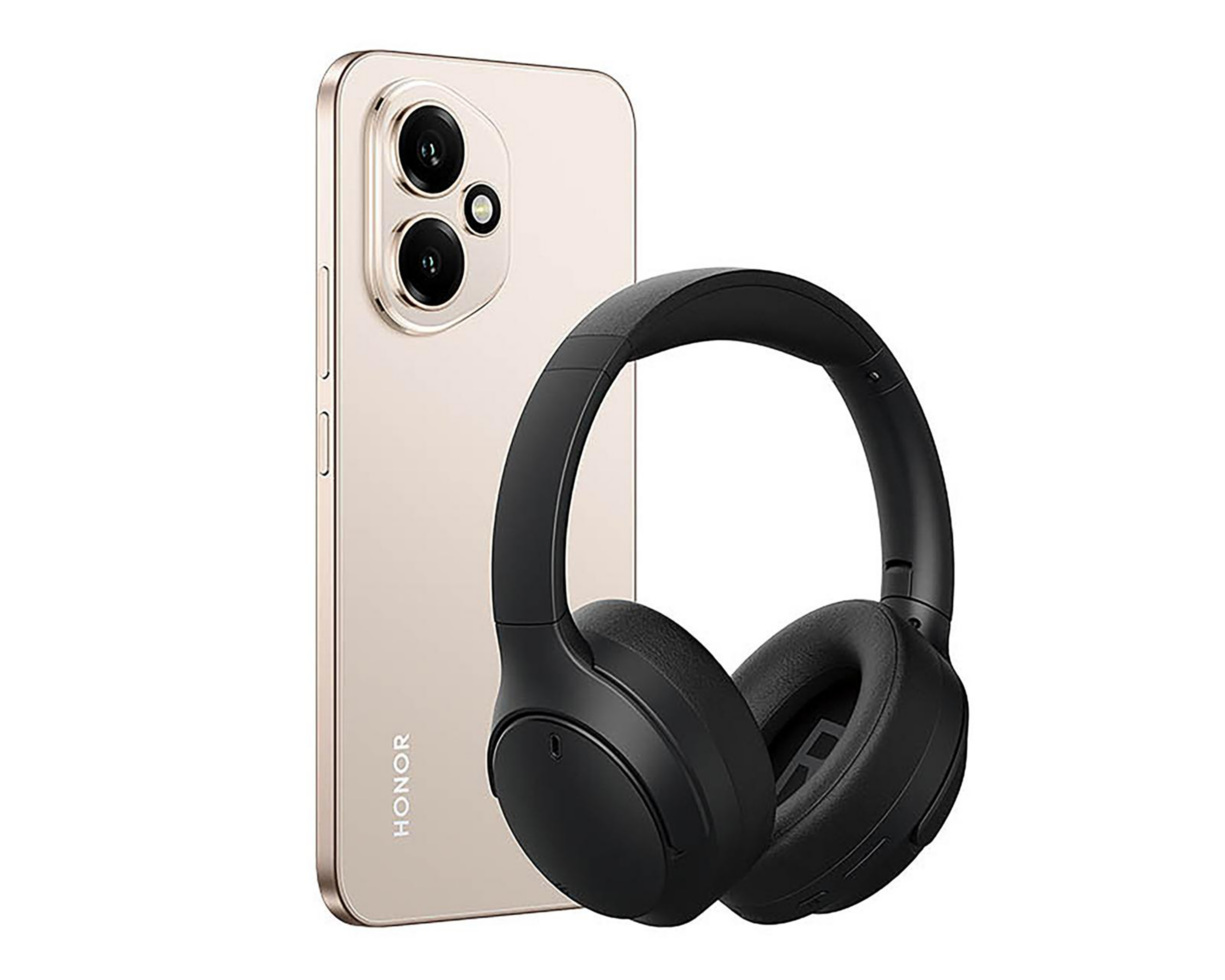 Foto 4 | Celular Honor 400 Liberado 512 GB Dorado + Audífonos