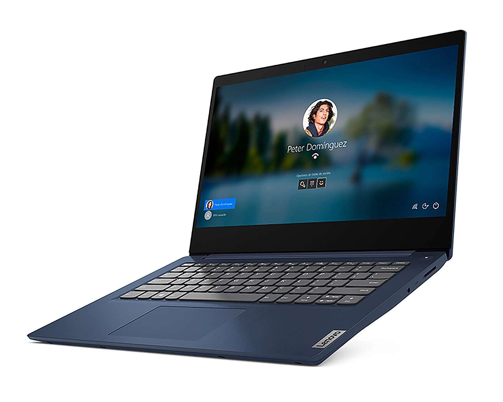 Foto 3 pulgar | Laptop Lenovo IP 3 14ADA05 14" Windows 11 Home AMD Athlon Gold 8 GB RAM 1 TB HDD Azul