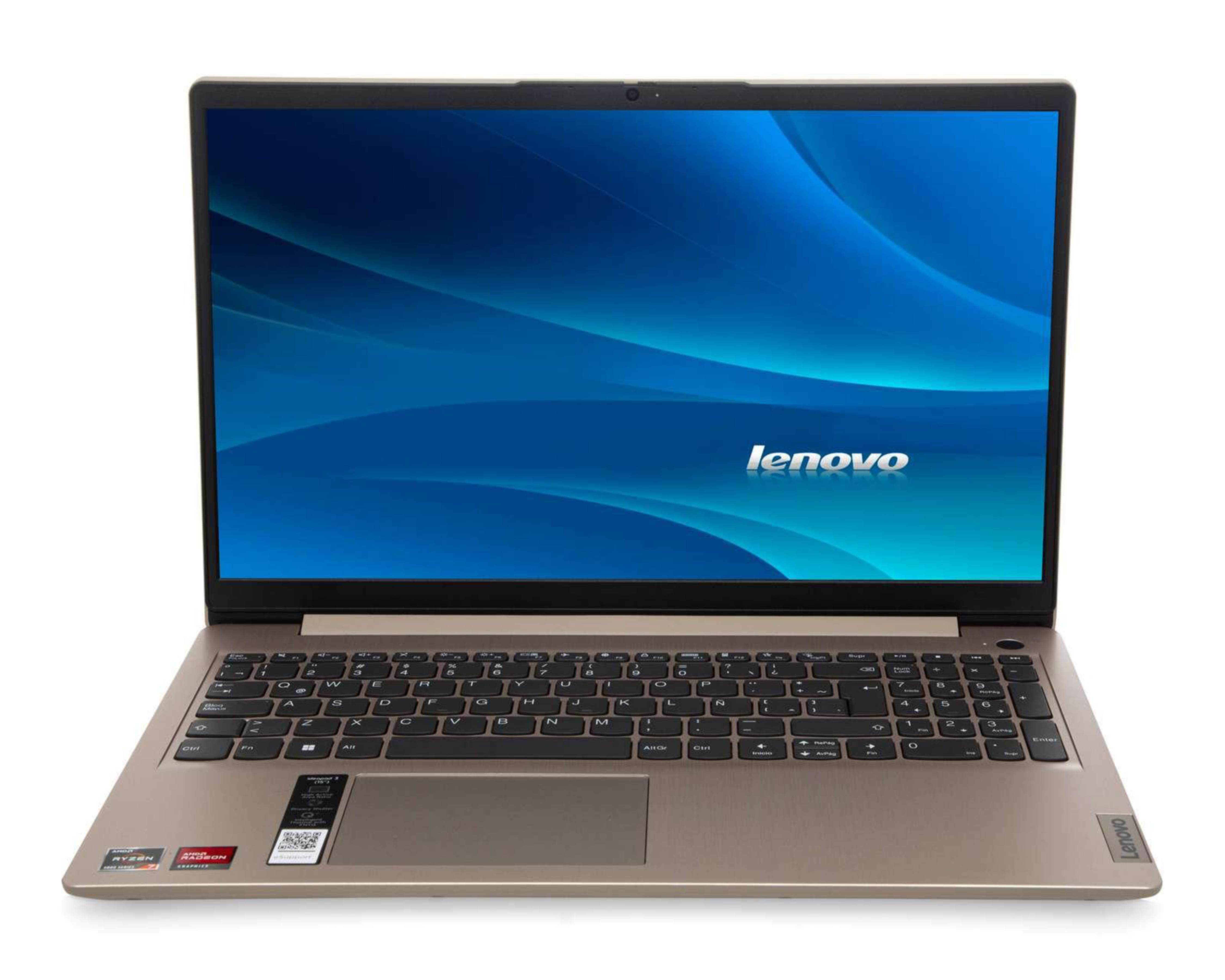 Foto 2 pulgar | Laptop Lenovo IP 3 15ALC6 R7 15.6" Windows 11 Home AMD Ryzen 7 16 GB RAM de 512 GB Dorada