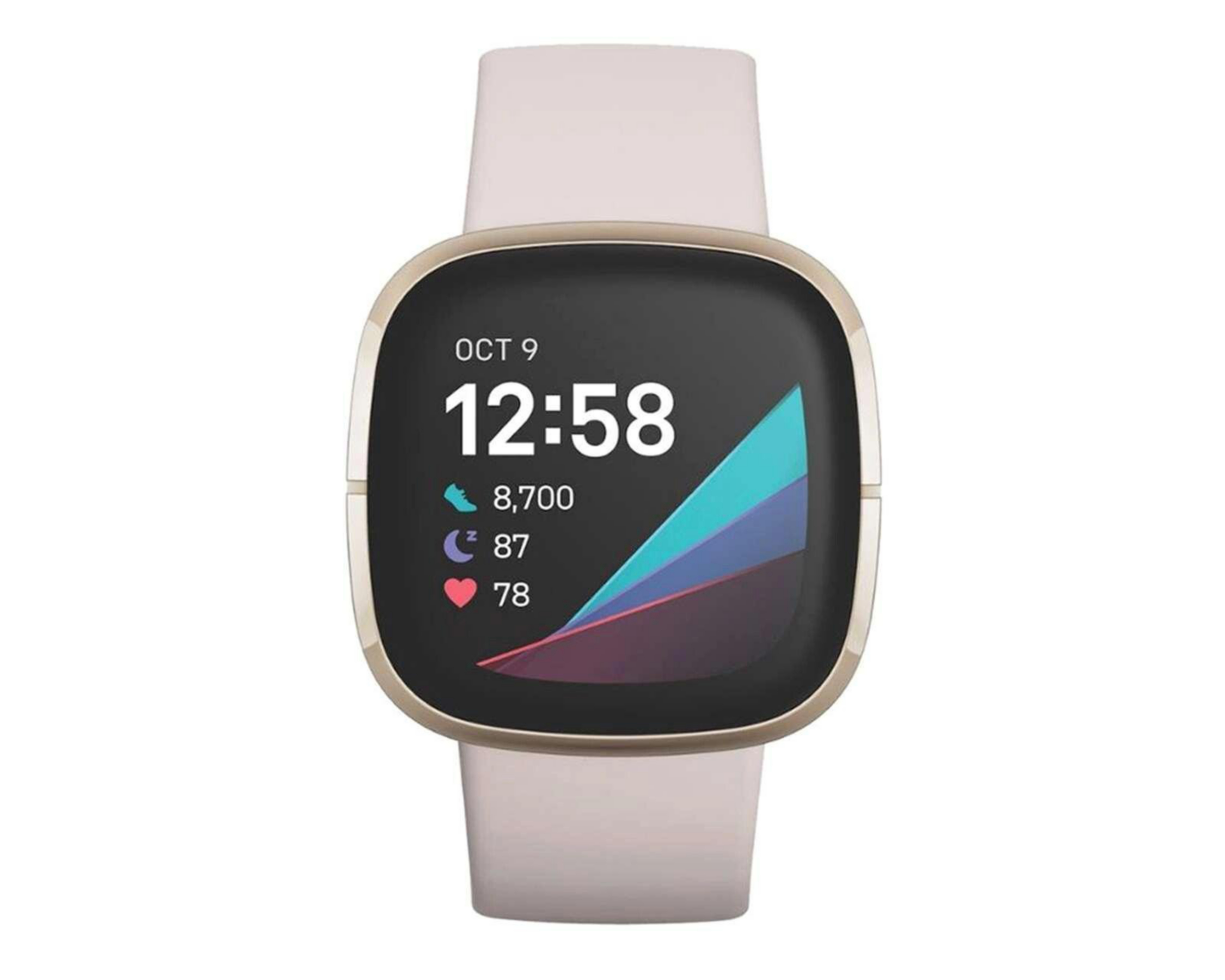 Foto 3 pulgar | Smartwatch Fitbit Sense Blanco