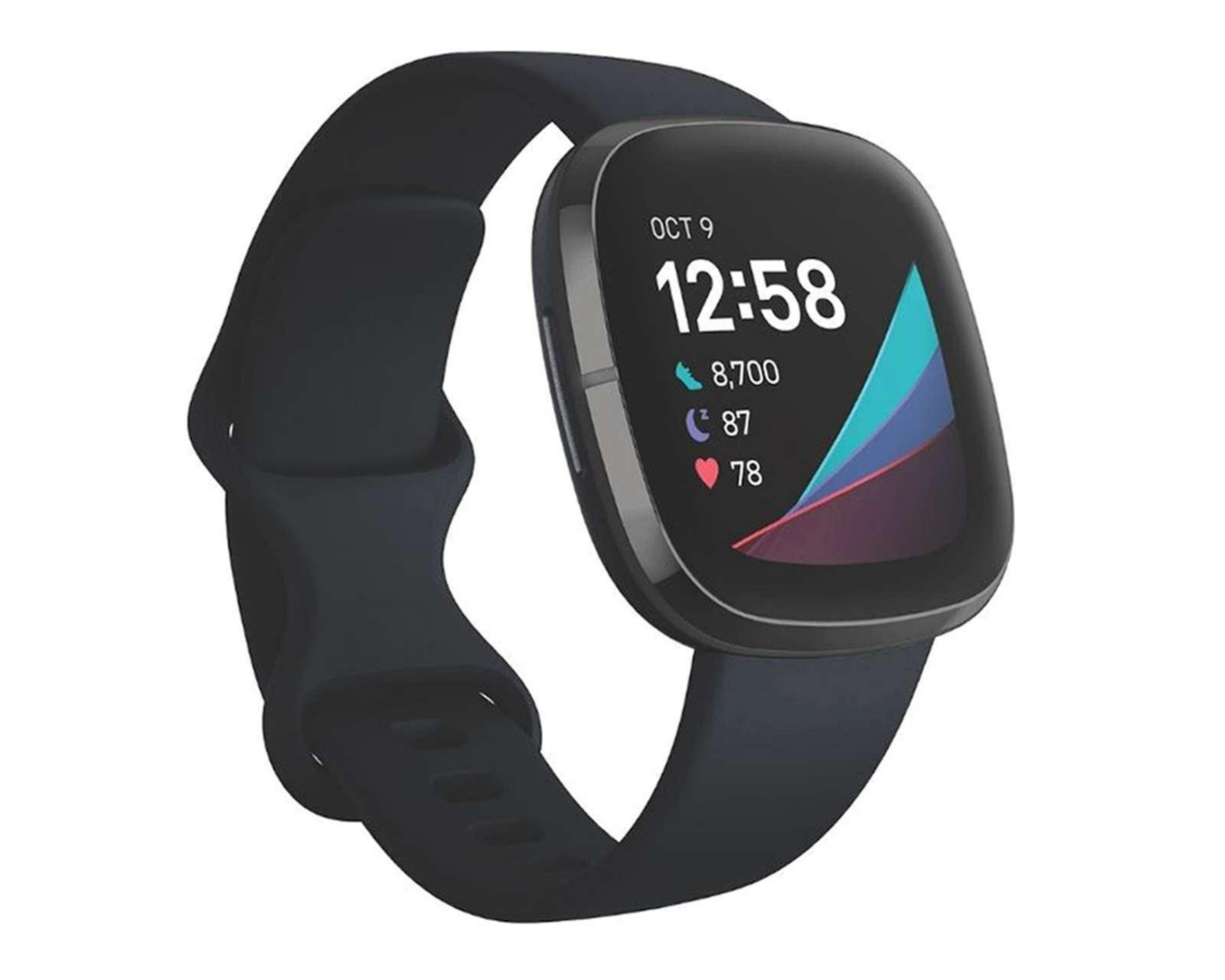 Smartwatch Fitbit Sense Negro $4,479