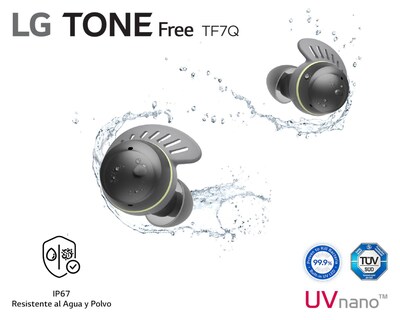 Foto 2 | Audífonos True Wireless LG Cancelling Noise TONE-TF7Q