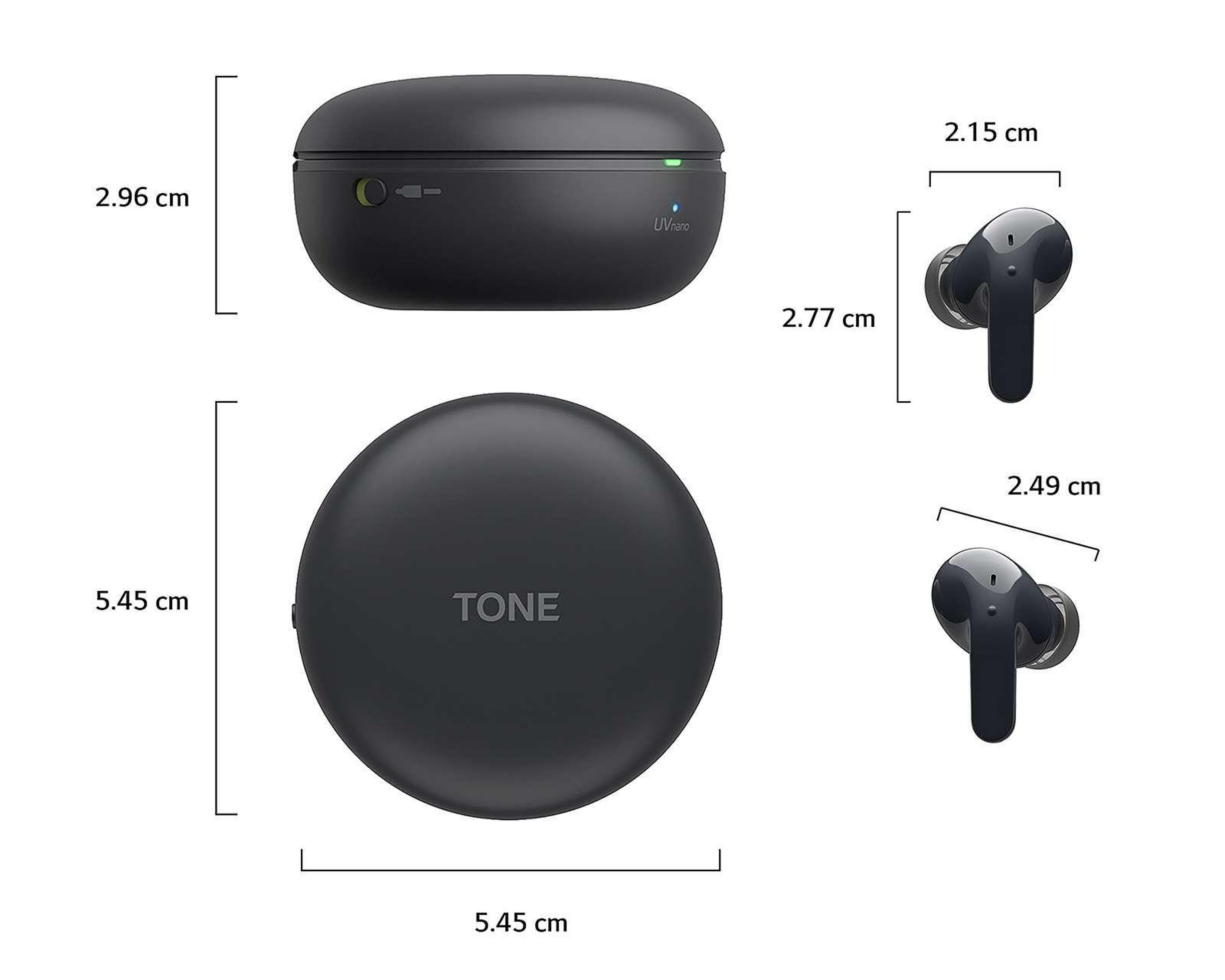 Foto 10 | Audífonos True Wireless LG con Dolby Altmos Tone-T90Q