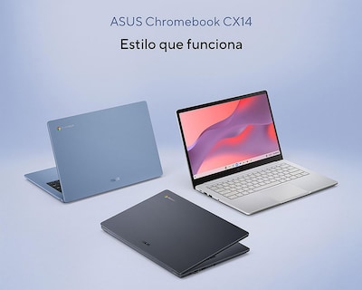 Foto 7 | Laptop Asus CX1405CKA-C8G128-C1 14 Pulgadas Chrome OS Intel Celeron N4500 8 GB RAM 128 GB eMMC Gris
