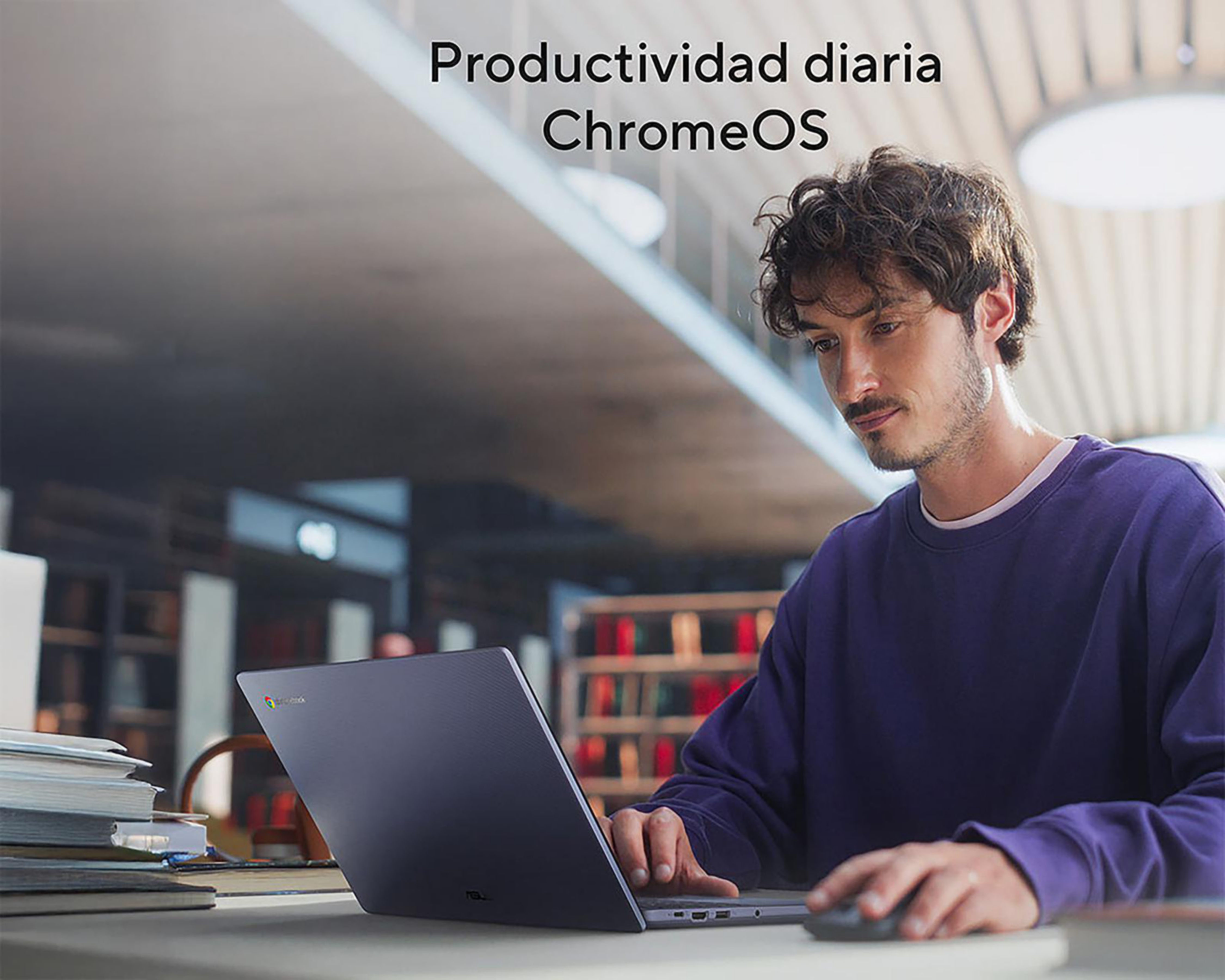Foto 10 pulgar | Laptop Asus CX1405CKA-C8G128-C1 14 Pulgadas Chrome OS Intel Celeron N4500 8 GB RAM 128 GB eMMC Gris