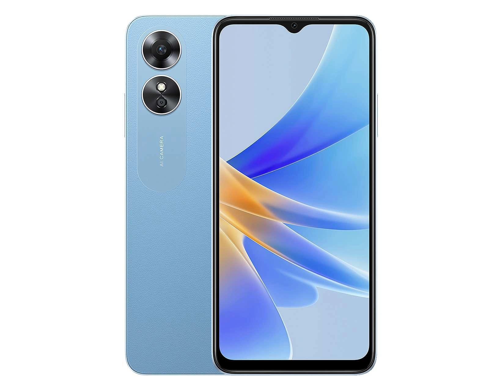 Celular OPPO Desbloqueado A17 64 GB Azul