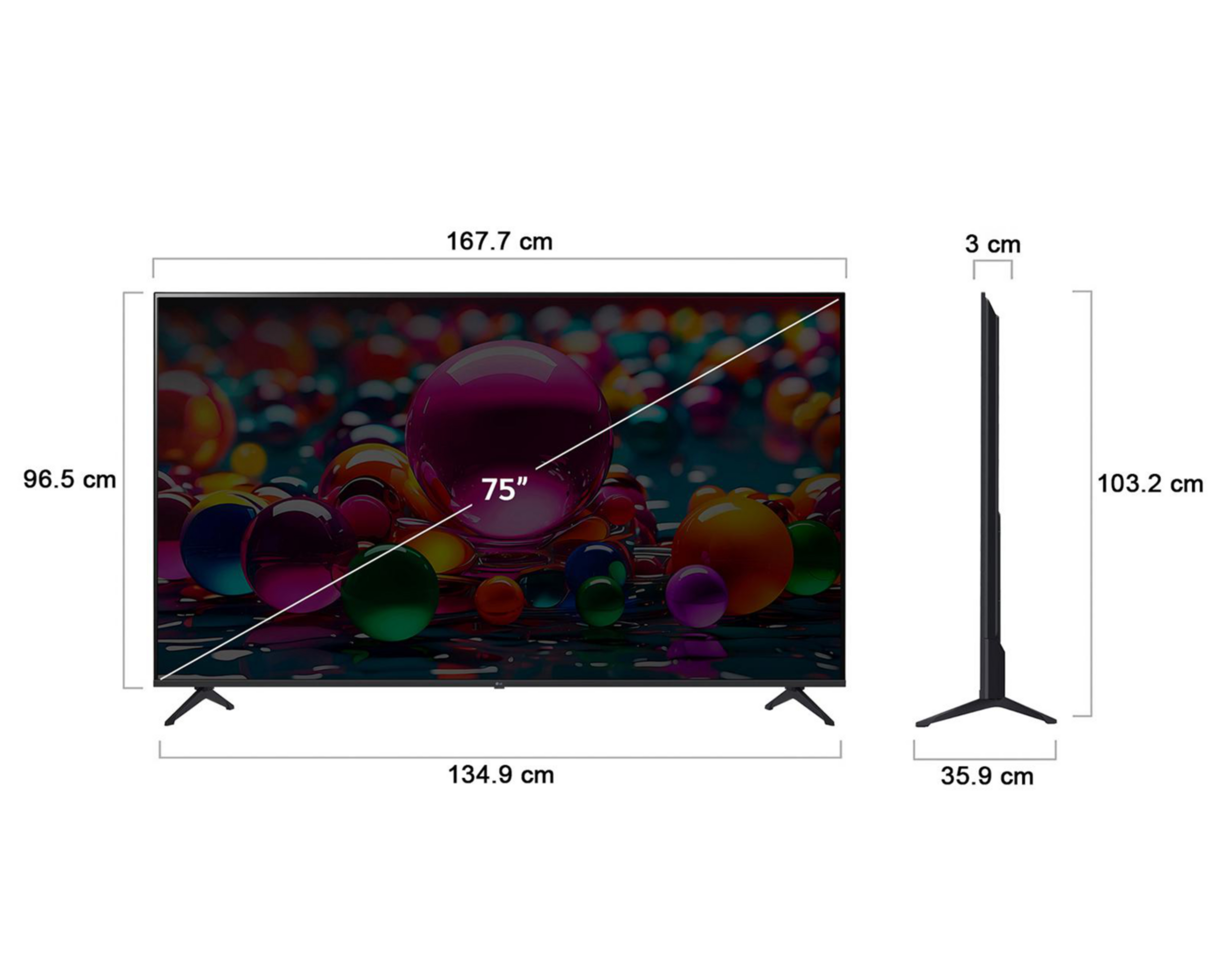 Foto 11 pulgar | Pantalla Smart TV LG 75 Pulgadas UHD 75UA7500