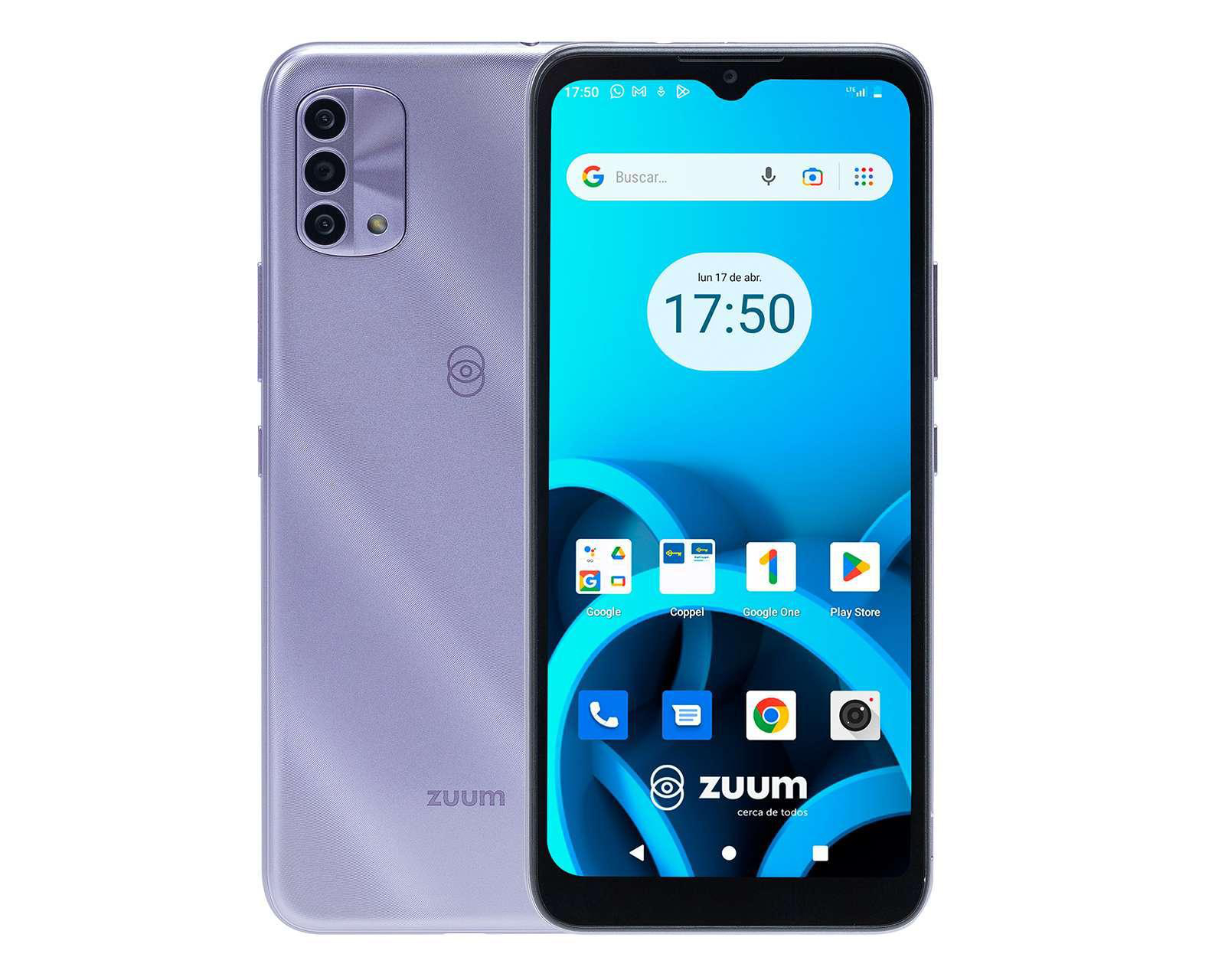 Celular Zuum Desbloqueado Stellar M4 64 GB Morado