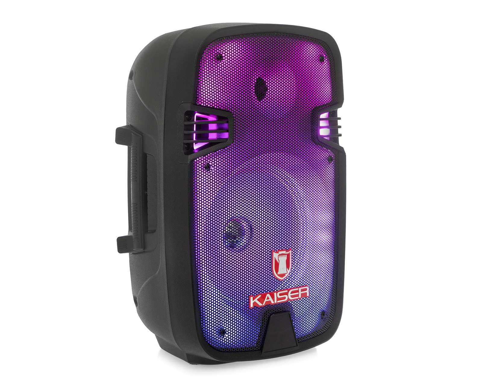 Bocina Bluetooth Portátil Kaiser KSW-1008 6,200 W Luz Multicolor $1,549