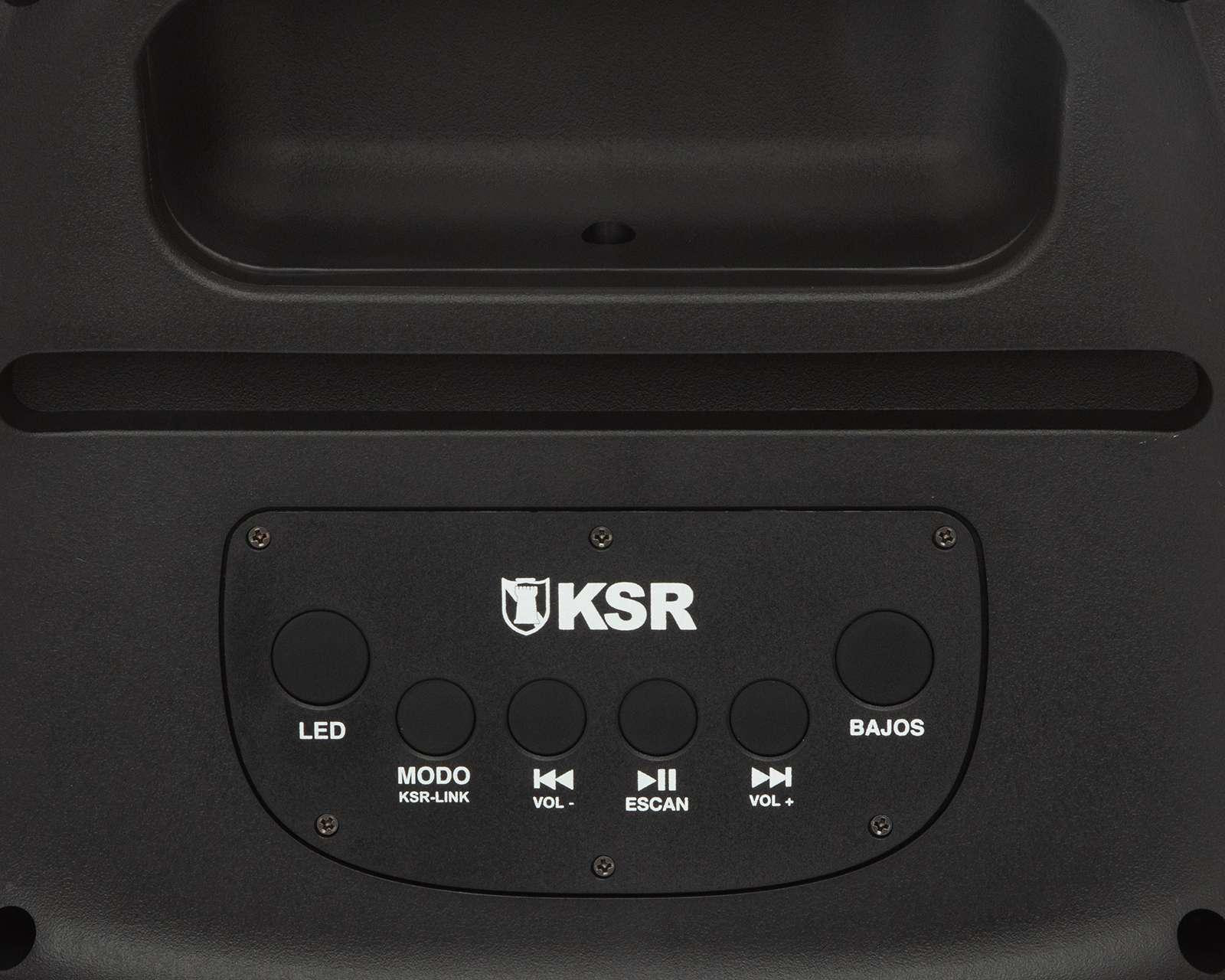 Foto 5 | Bafle Bluetooth Kaiser KSW-6008 con Luces