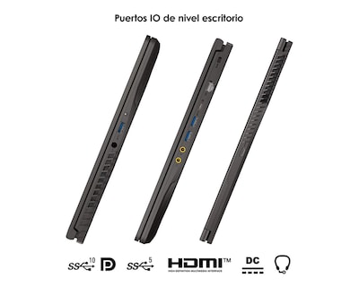 Foto 5 | Laptop Gamer MSI Thin 15 15.6 Pulgadas Windows 11 Intel Core i7 Nvidia RTX 4050 16 GB RAM 512 GB SSD Gris