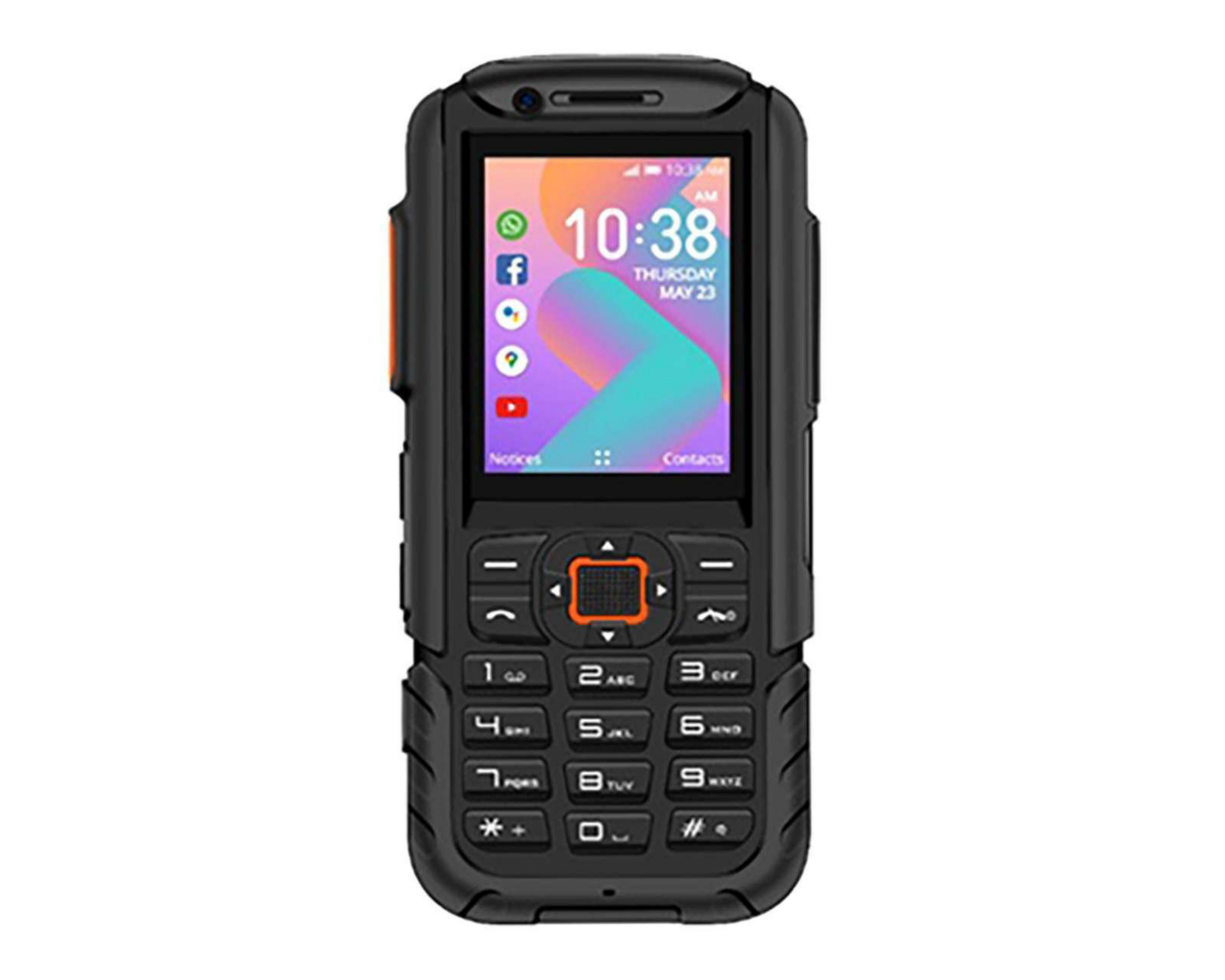 Celular BLU Liberado Tank Mega Dual Sim 4 GB Negro