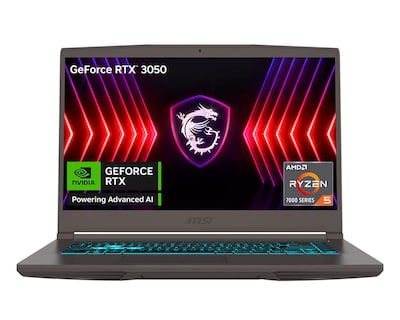 Foto 1 | Laptop Gamer MSI Thin A15 B7UC-474MX 15.6 Pulgadas Windows 11 Home AMD RYZEN 5 7535HS NVIDIA GeForce RTX 3050 16 GB