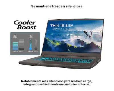 Foto 3 | Laptop Gamer MSI Thin A15 B7UC-474MX 15.6 Pulgadas Windows 11 Home AMD RYZEN 5 7535HS NVIDIA GeForce RTX 3050 16 GB