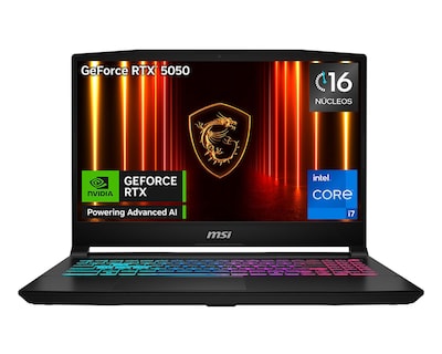 Foto 1 | Laptop Gamer MSI Katana 15 HX B14WEK-447MX 15.6 Pulgadas Intel Core i7 NVIDIA GeForce RTX 5050 16 GB RAM 512 GB SSD