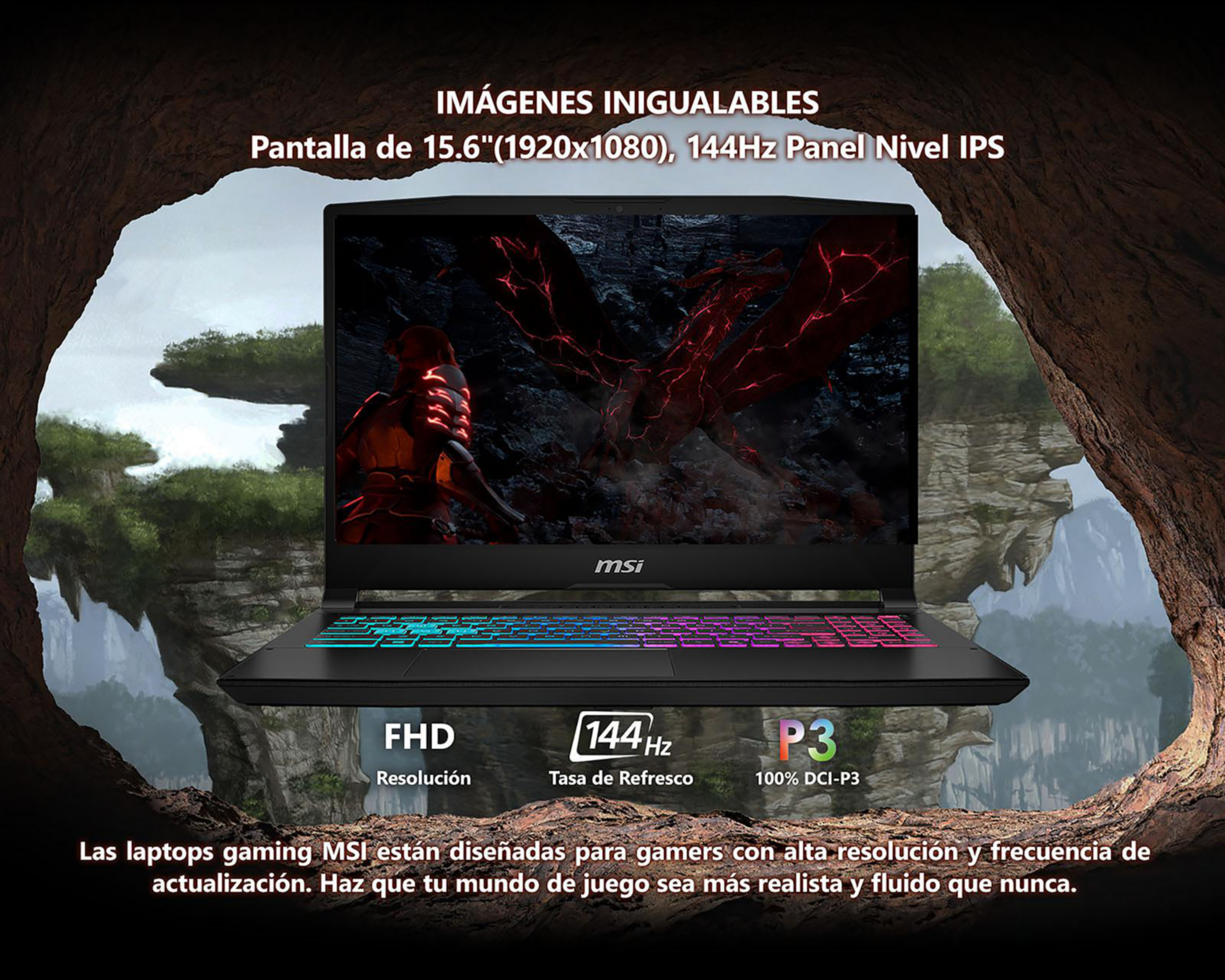 Foto 5 pulgar | Laptop Gamer MSI Katana 15 HX B14WEK-447MX 15.6 Pulgadas Intel Core i7 NVIDIA GeForce RTX 5050 16 GB RAM 512 GB SSD