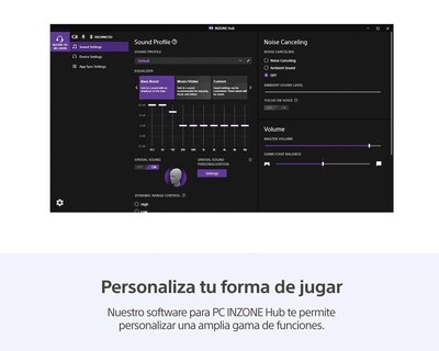 Foto 5 | Audífonos de Diadema Sony con Micrófono Inzone H3