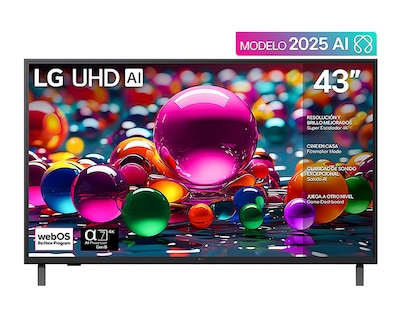 Foto 1 | Pantalla Smart TV LG 43 Pulgadas UHD 4K 43UA7500