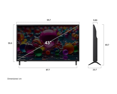Foto 10 | Pantalla Smart TV LG 43 Pulgadas UHD 4K 43UA7500
