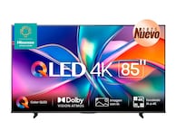 Pantalla Smart TV Hisense QLED 85 Pulgadas 4K 85QD6QV