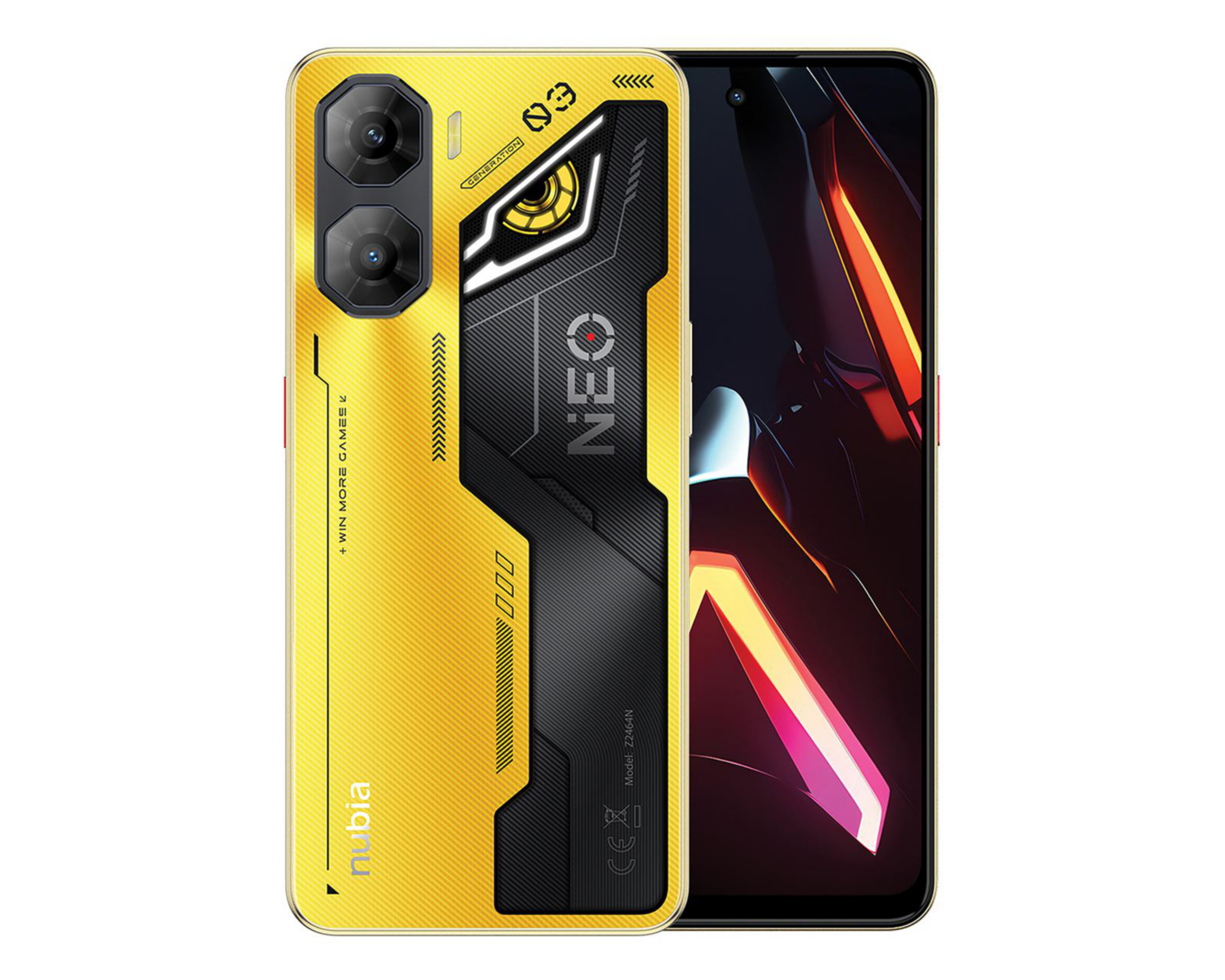 Foto 1 | Celular Nubia Neo 3 5G Liberado 256 GB Amarillo