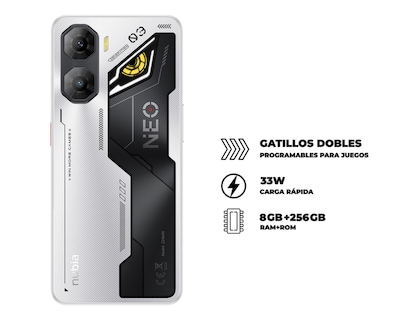 Foto 7 | Celular Nubia Neo 3 5G Liberado 256 GB Plateado